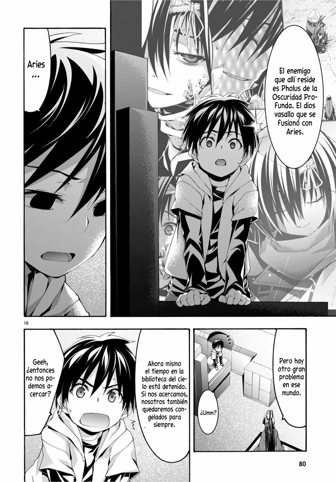 Trinity Seven capítulo 133, página 17