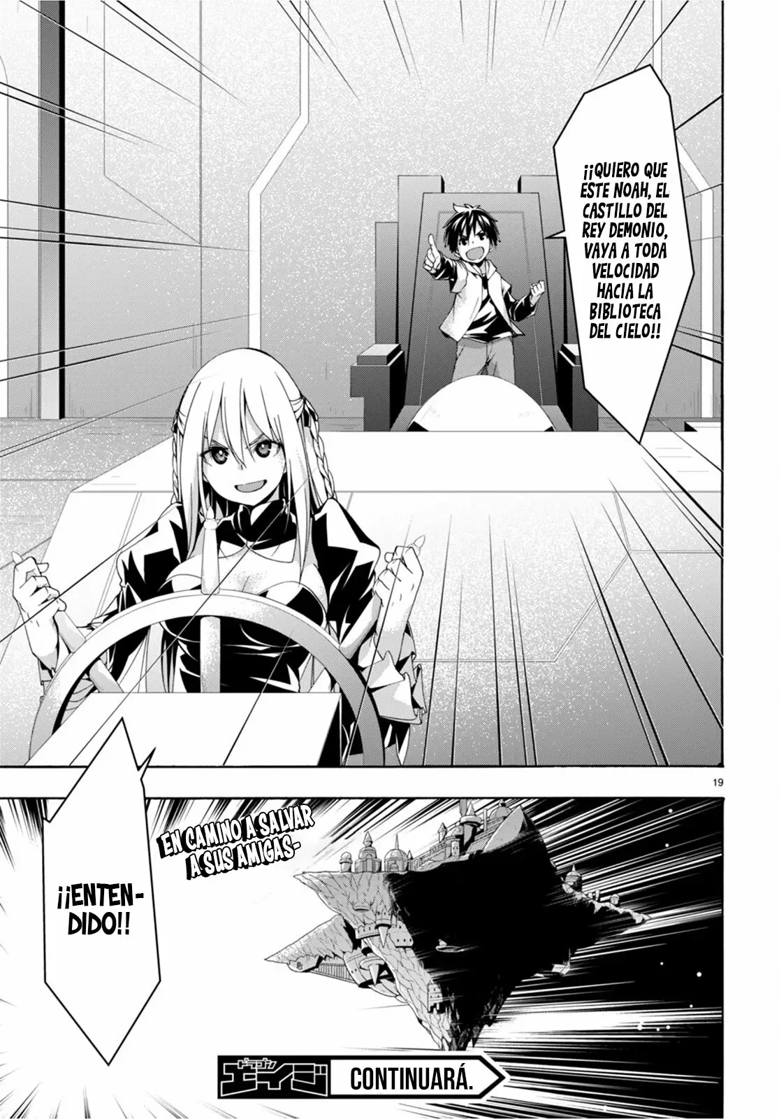 Trinity Seven capítulo 133, página 20