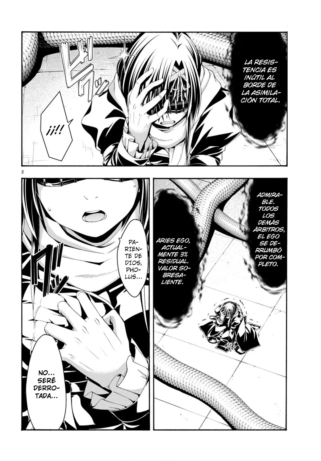 Trinity Seven capítulo 134, página 3