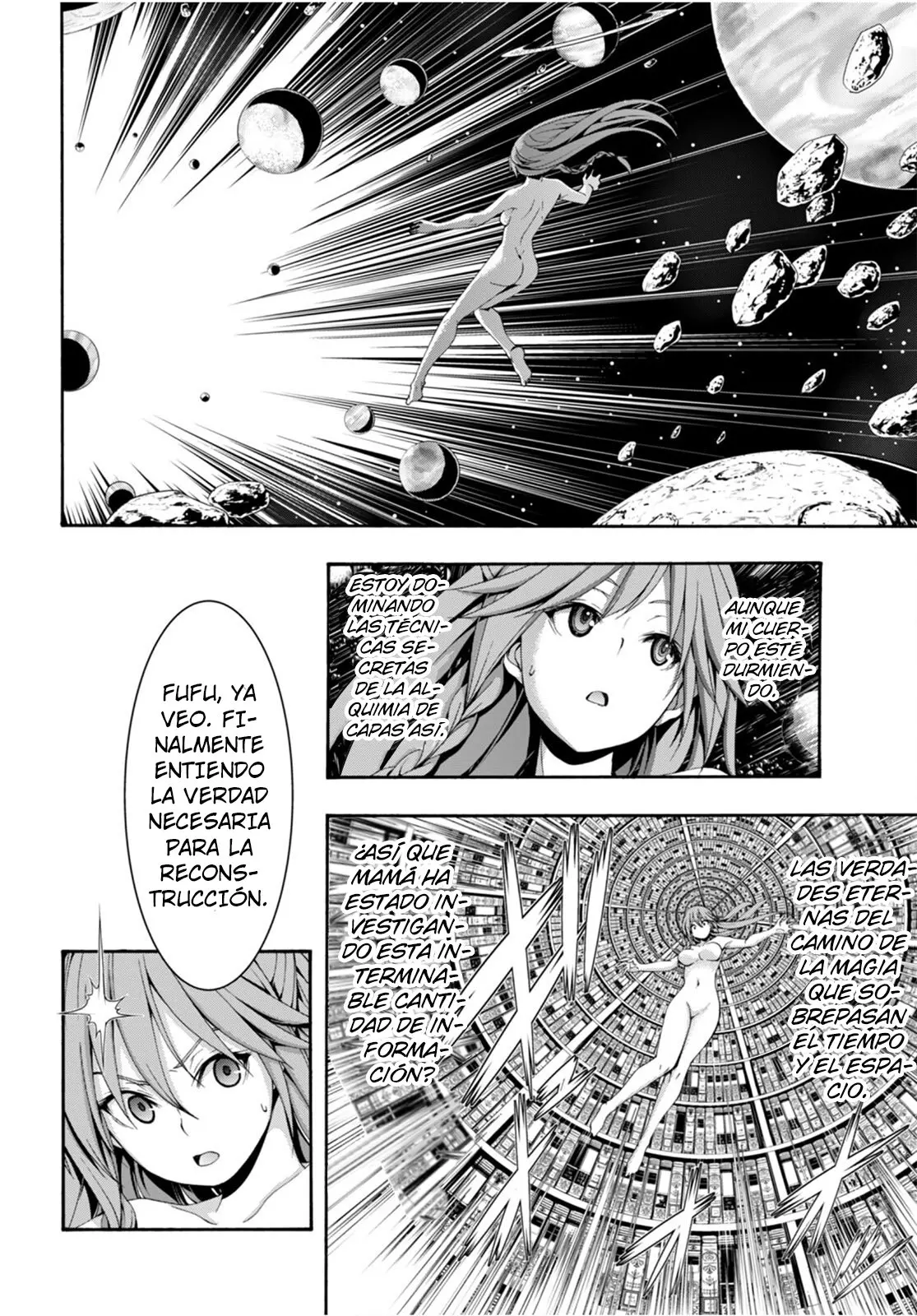 Trinity Seven capítulo 134, página 9