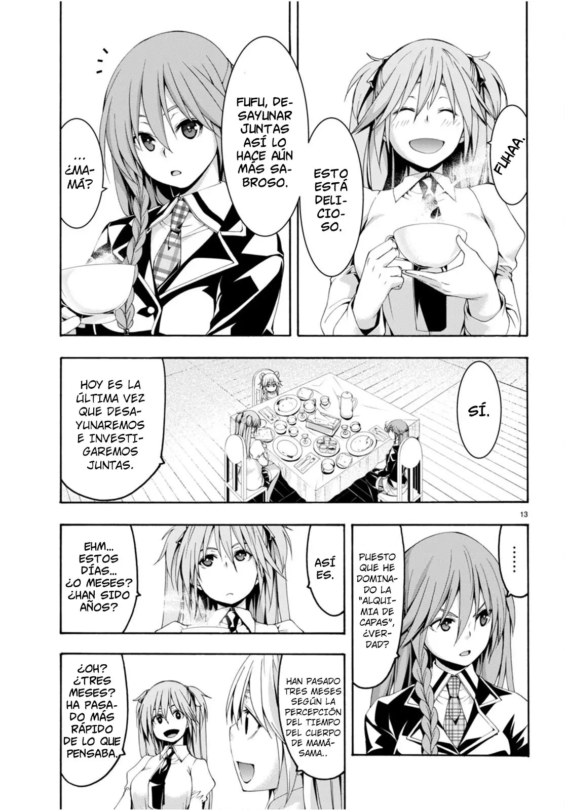 Trinity Seven capítulo 134, página 14