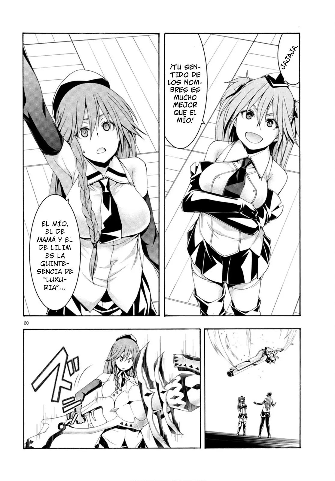 Trinity Seven capítulo 134, página 20
