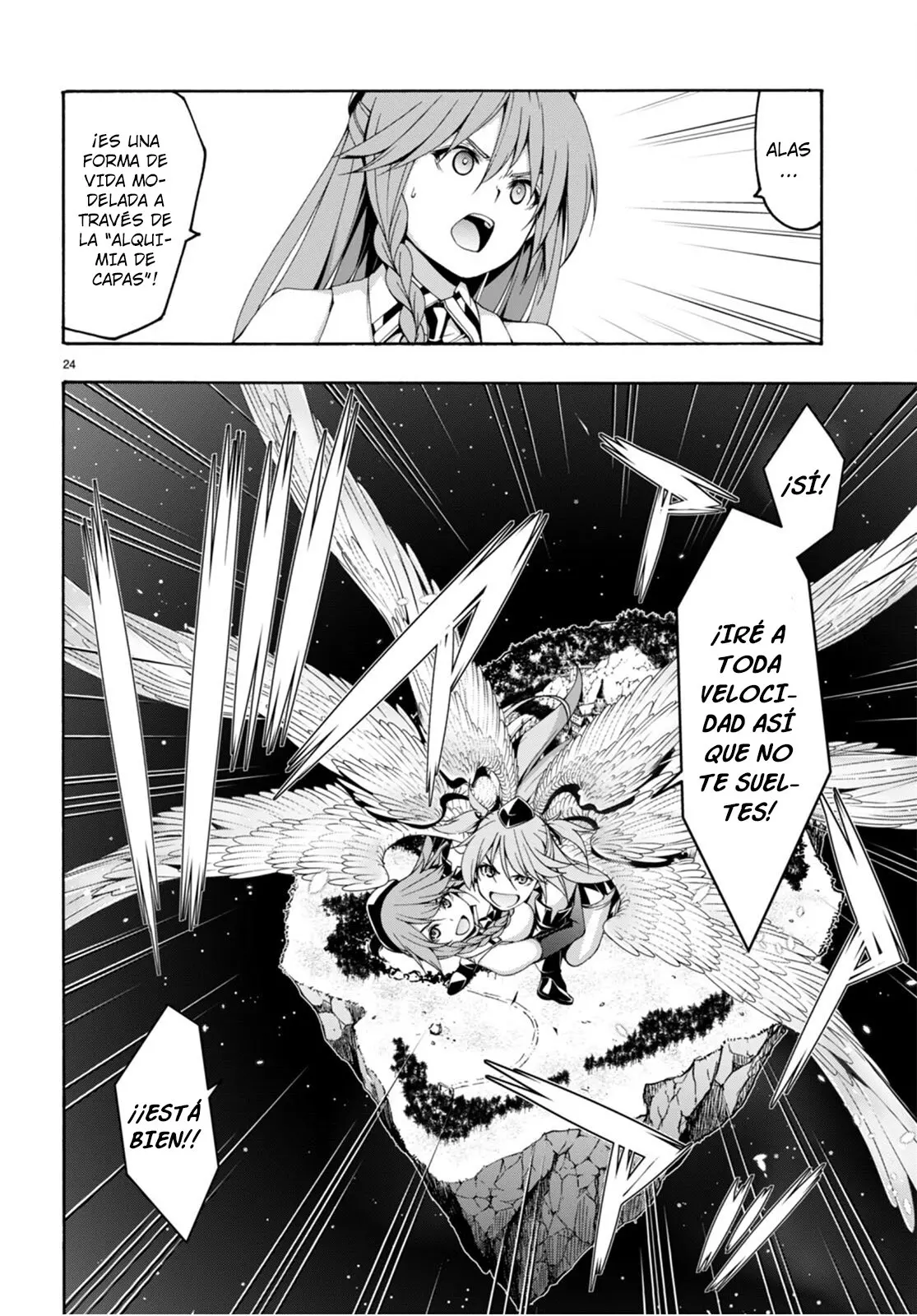 Trinity Seven capítulo 134, página 24