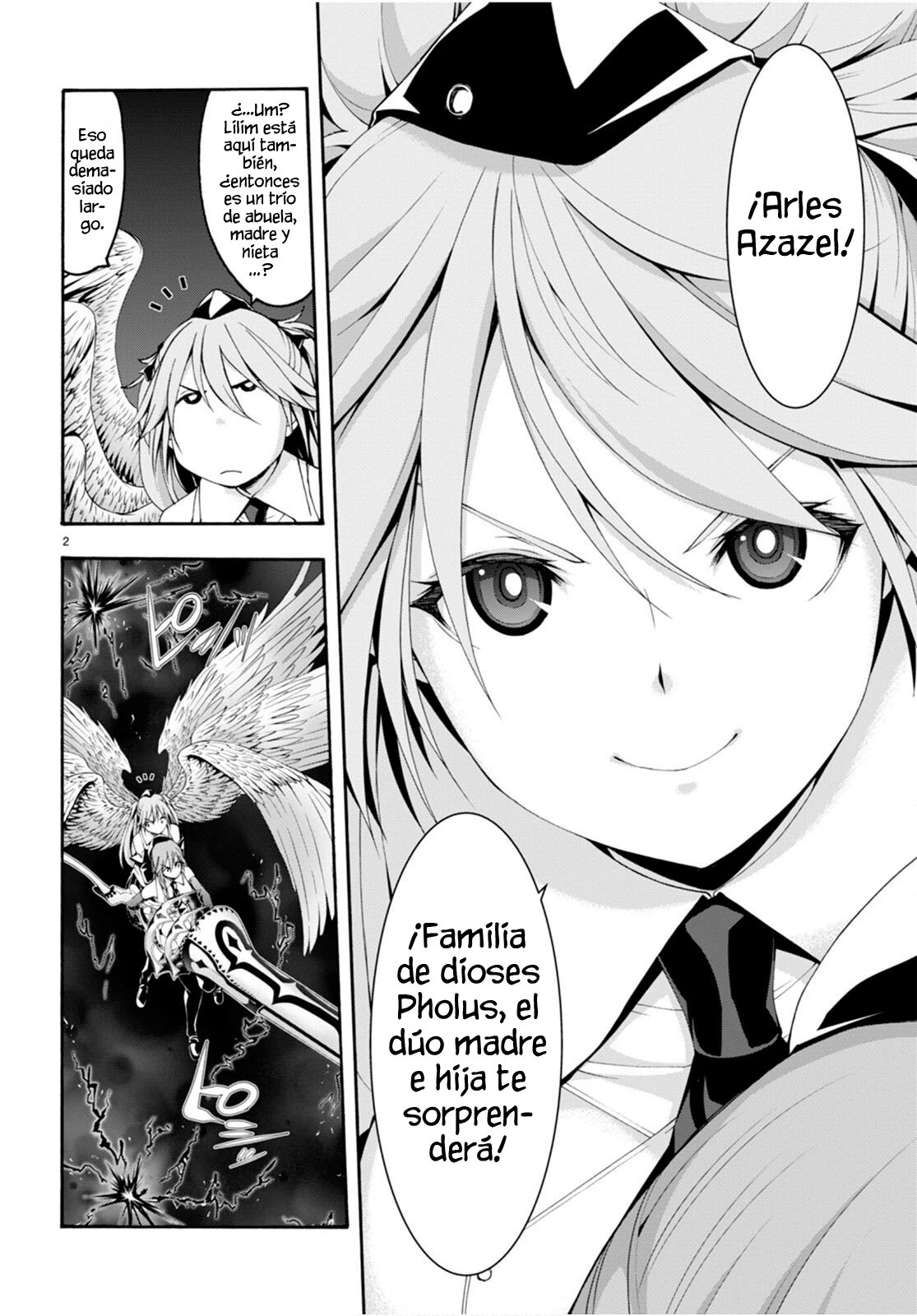 Trinity Seven capítulo 135, página 3