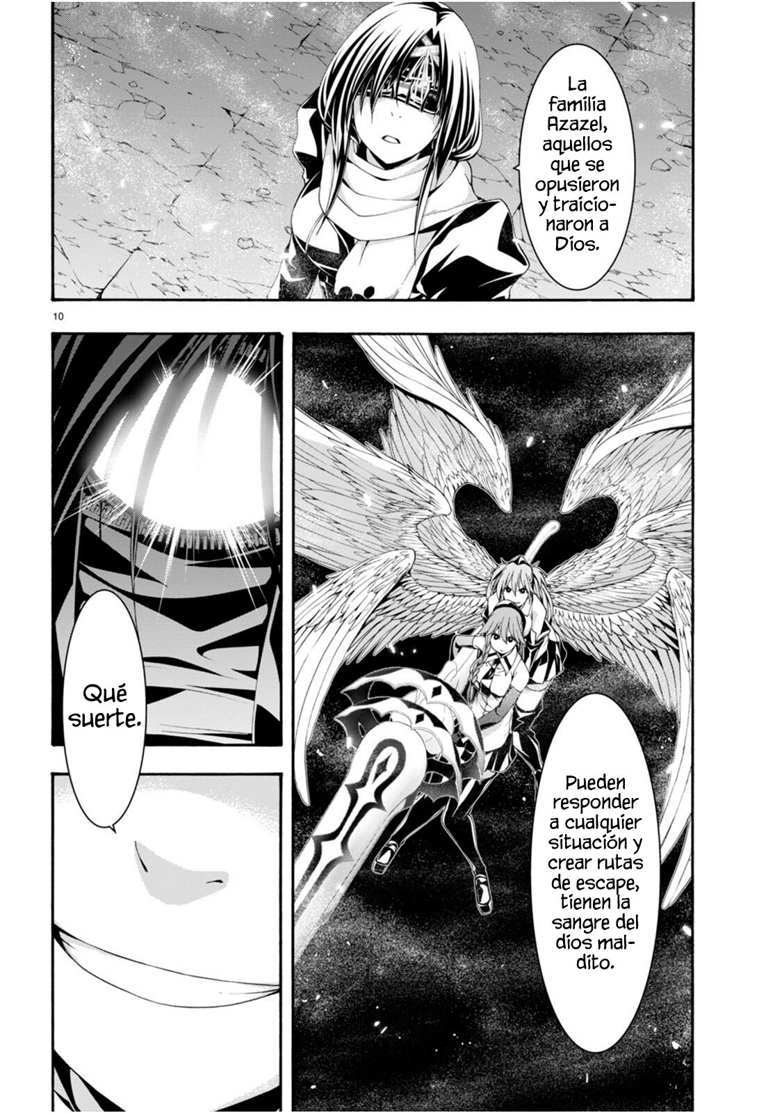 Trinity Seven capítulo 135, página 11