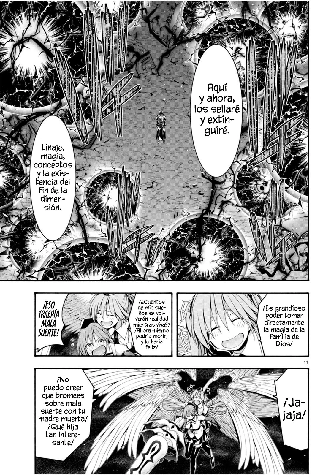Trinity Seven capítulo 135, página 12