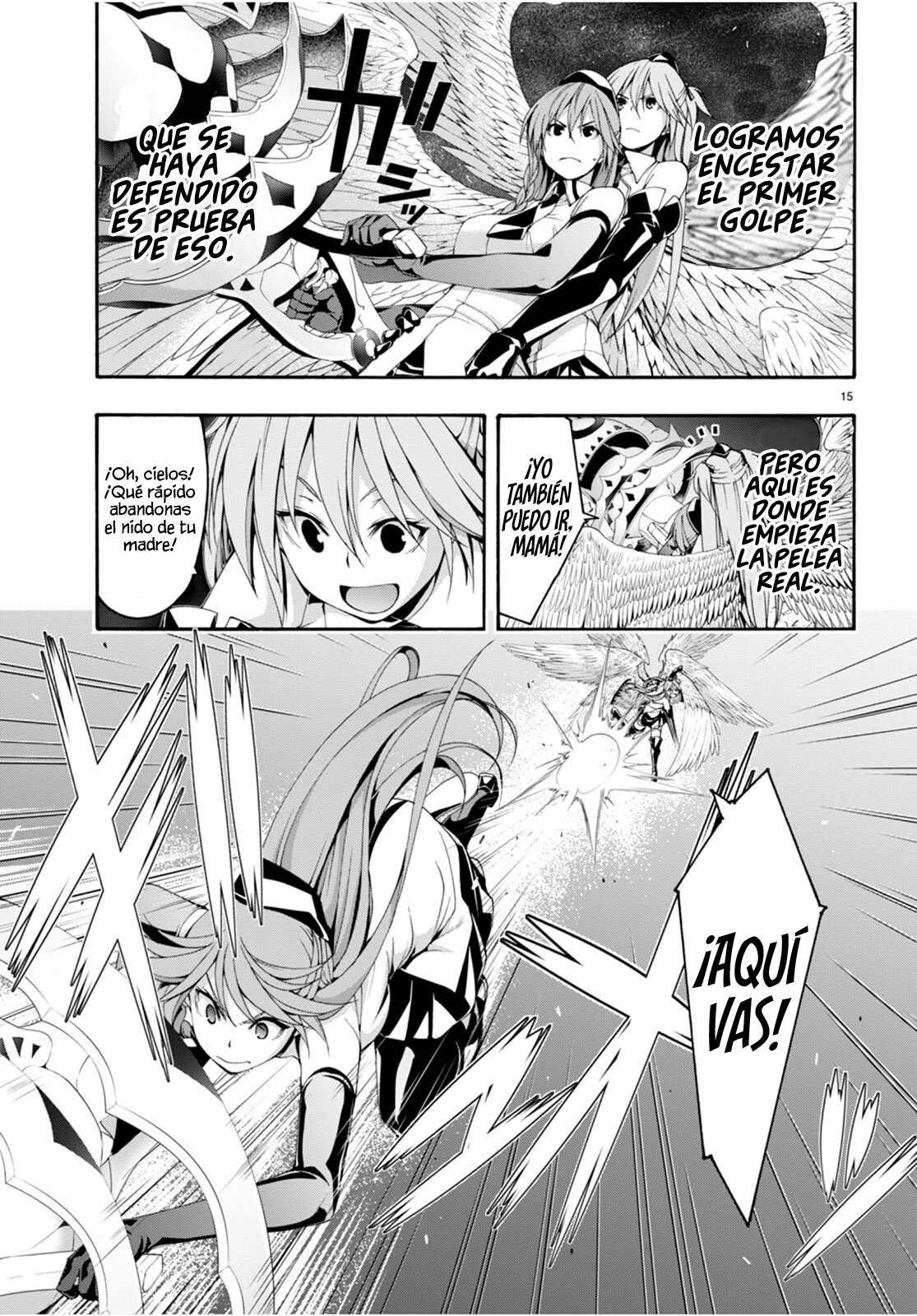 Trinity Seven capítulo 135, página 16
