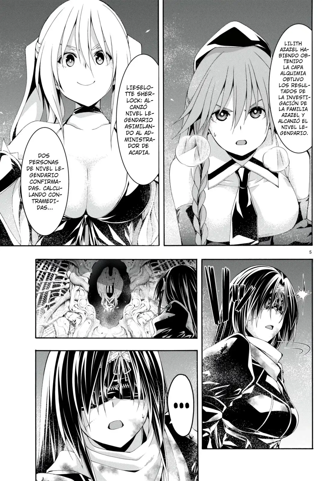 Trinity Seven capítulo 137, página 7