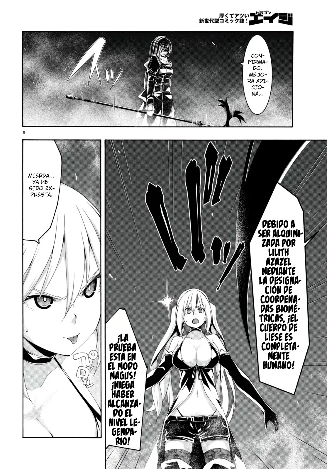 Trinity Seven capítulo 137, página 8