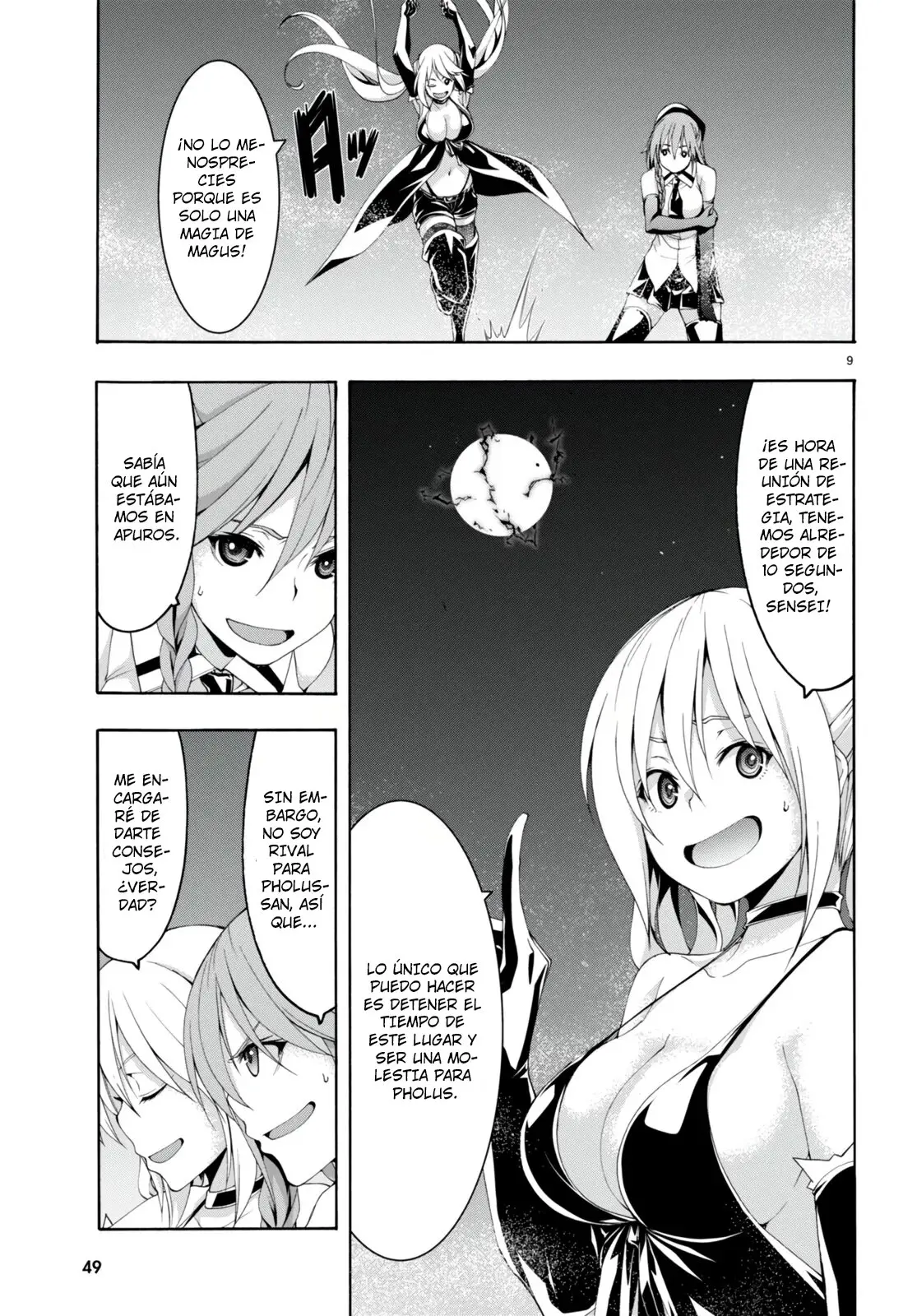 Trinity Seven capítulo 137, página 11