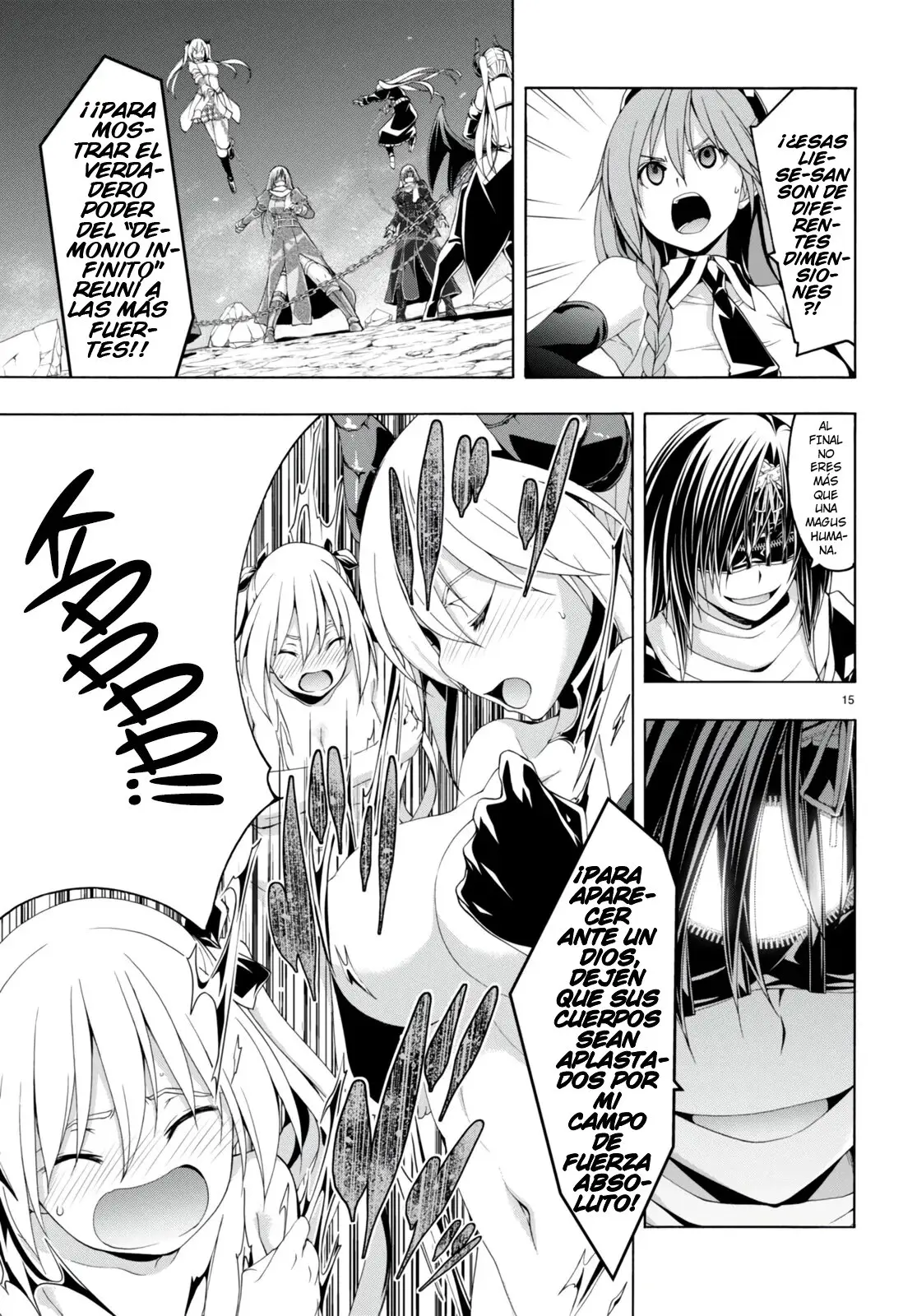 Trinity Seven capítulo 137, página 17