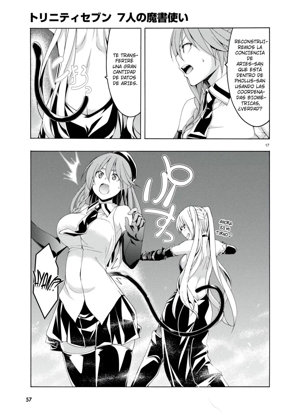 Trinity Seven capítulo 137, página 19