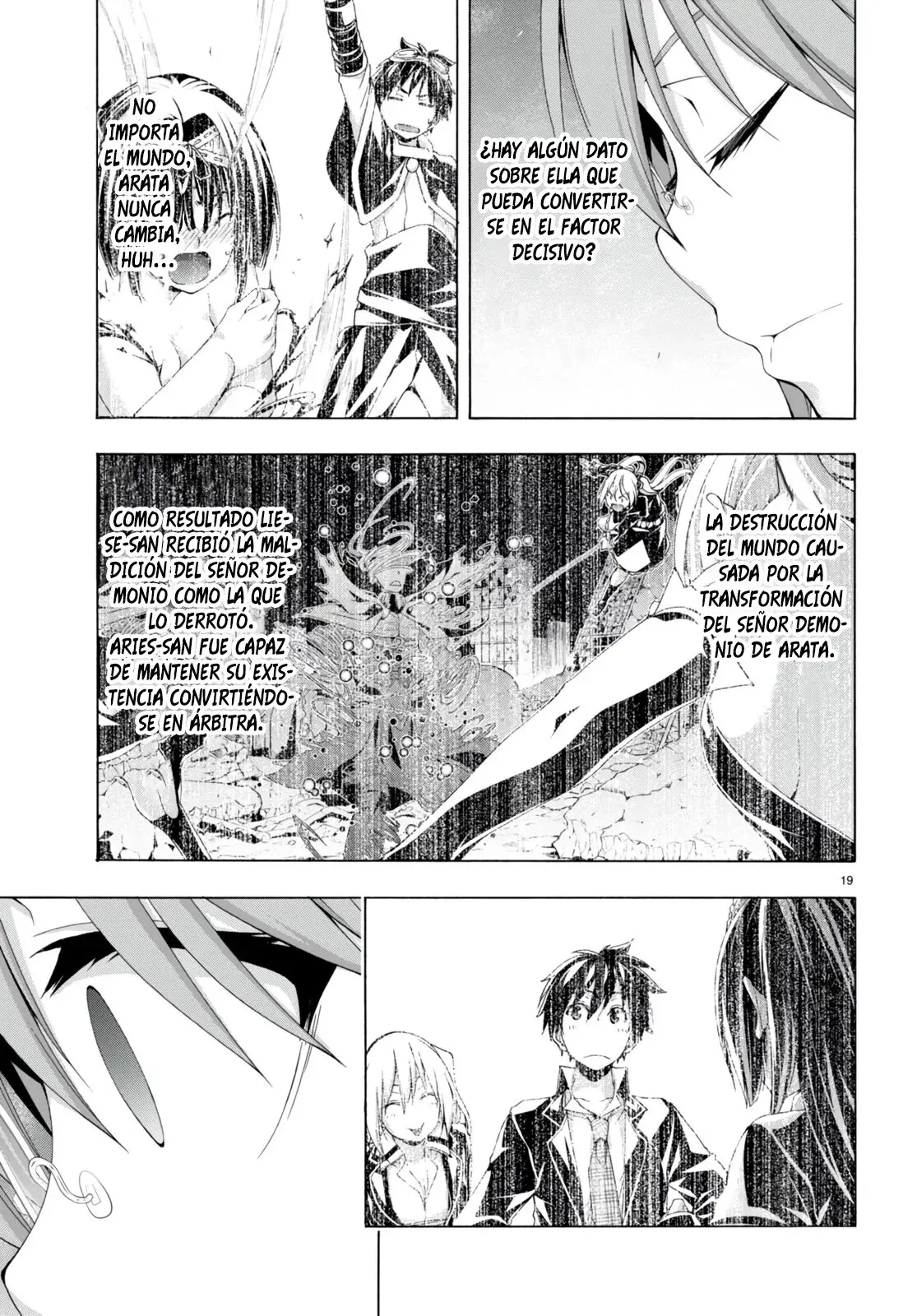 Trinity Seven capítulo 137, página 21