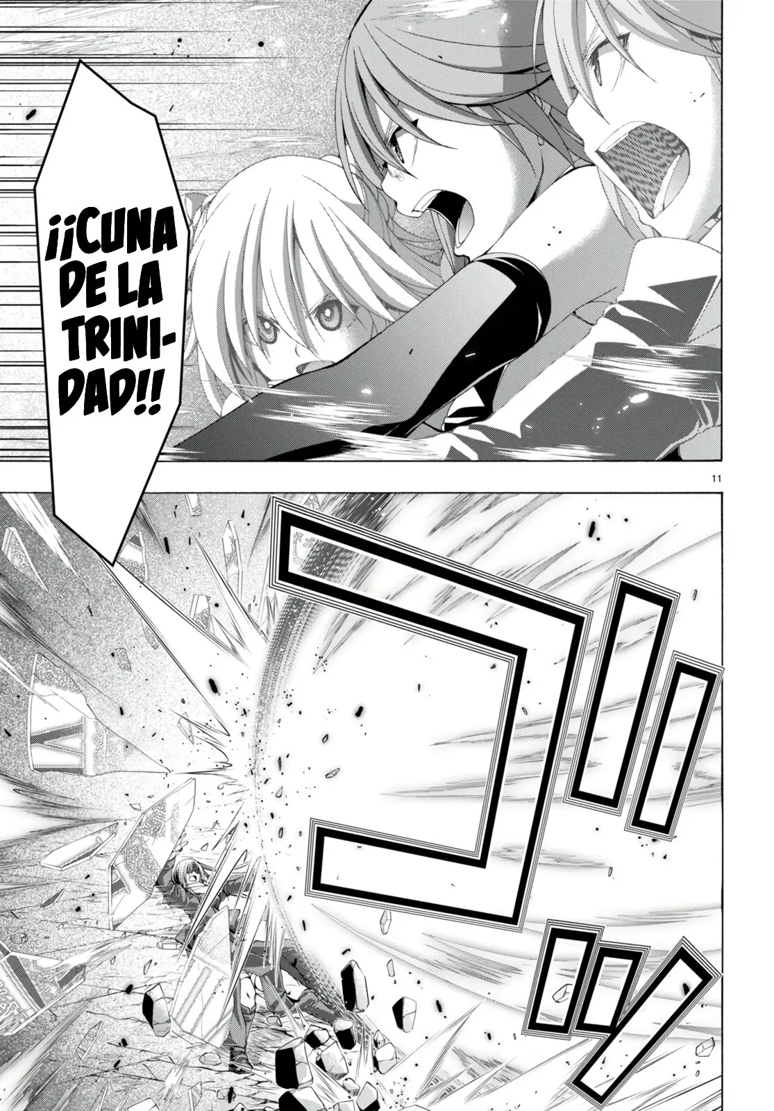 Trinity Seven capítulo 138, página 11