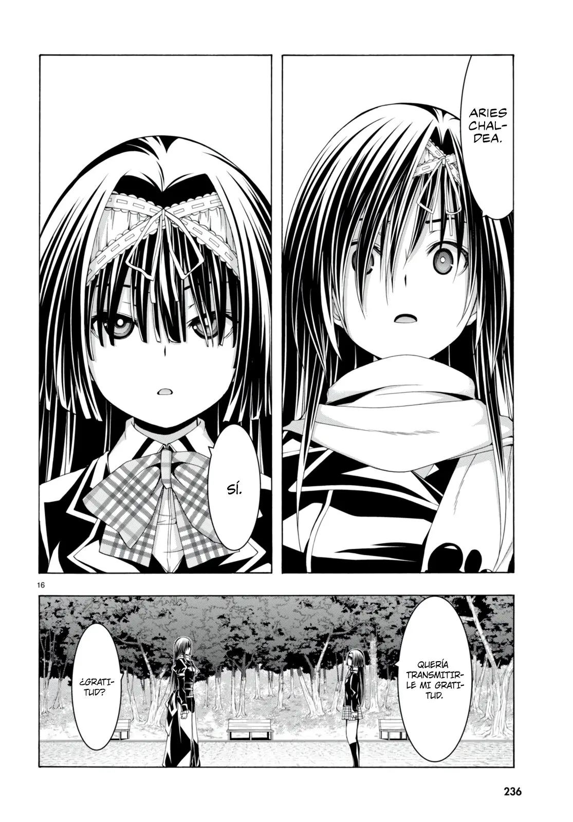 Trinity Seven capítulo 138, página 15