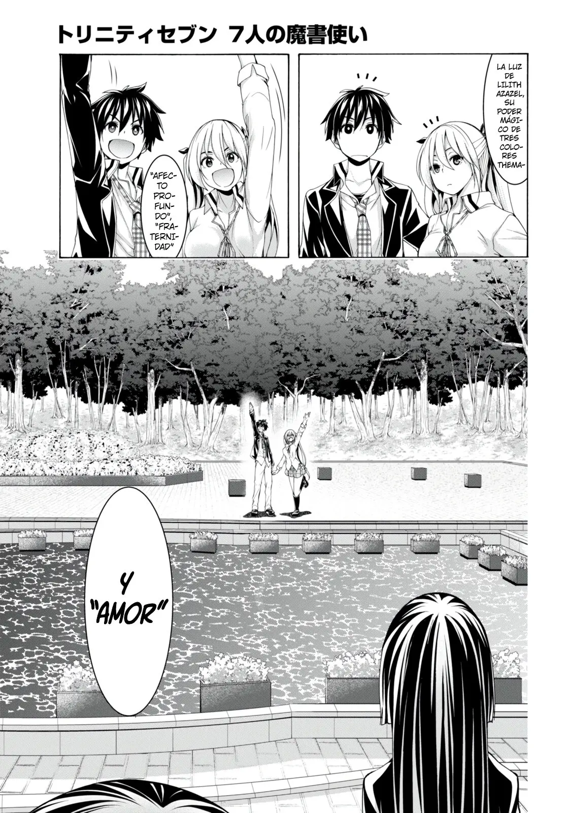 Trinity Seven capítulo 138, página 18