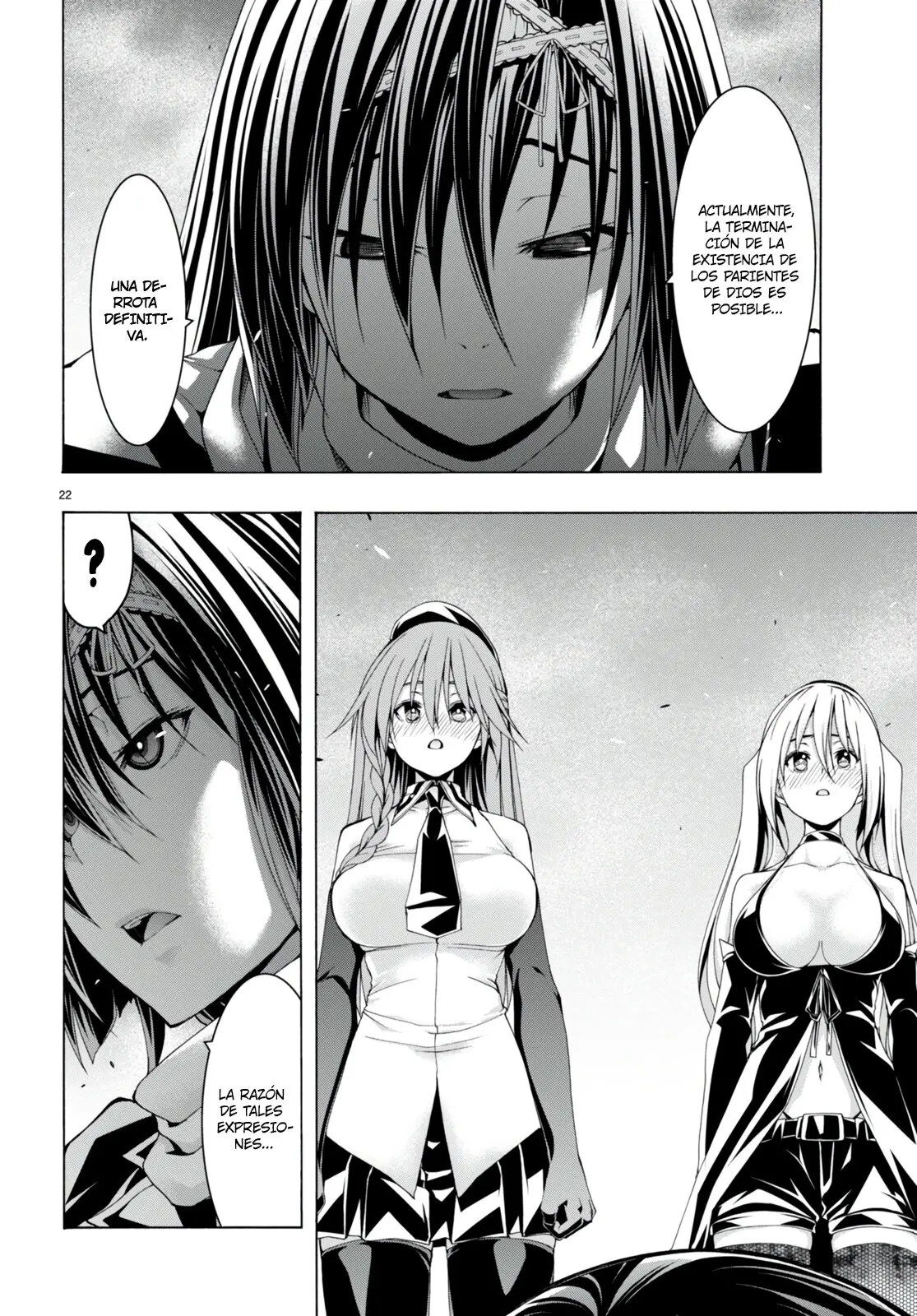 Trinity Seven capítulo 138, página 21