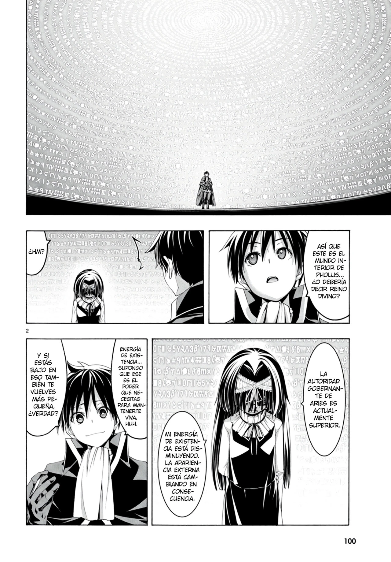 Trinity Seven capítulo 139, página 3