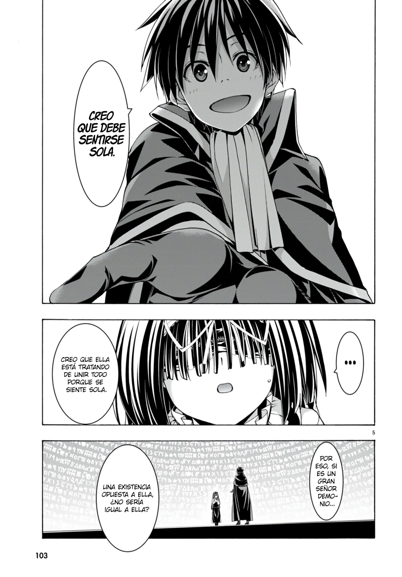 Trinity Seven capítulo 139, página 6