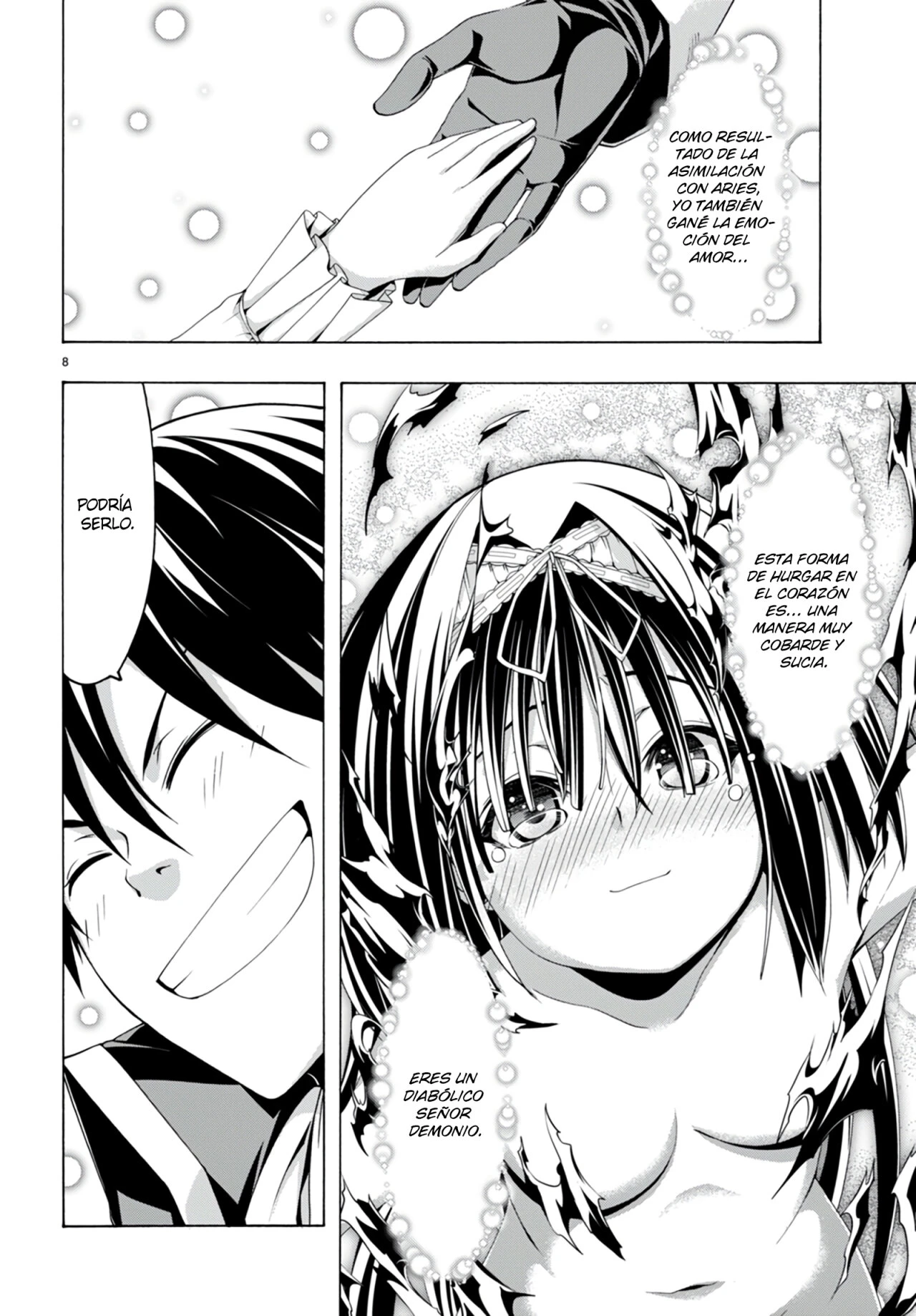 Trinity Seven capítulo 139, página 9