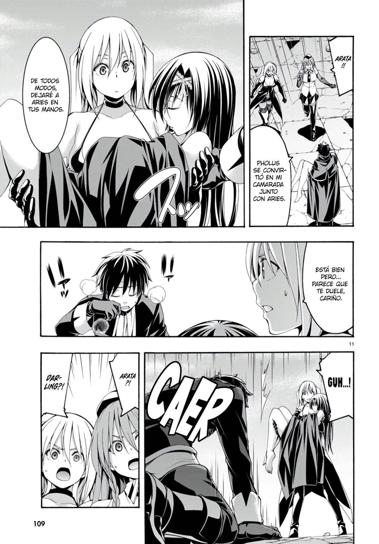 Trinity Seven capítulo 139, página 12
