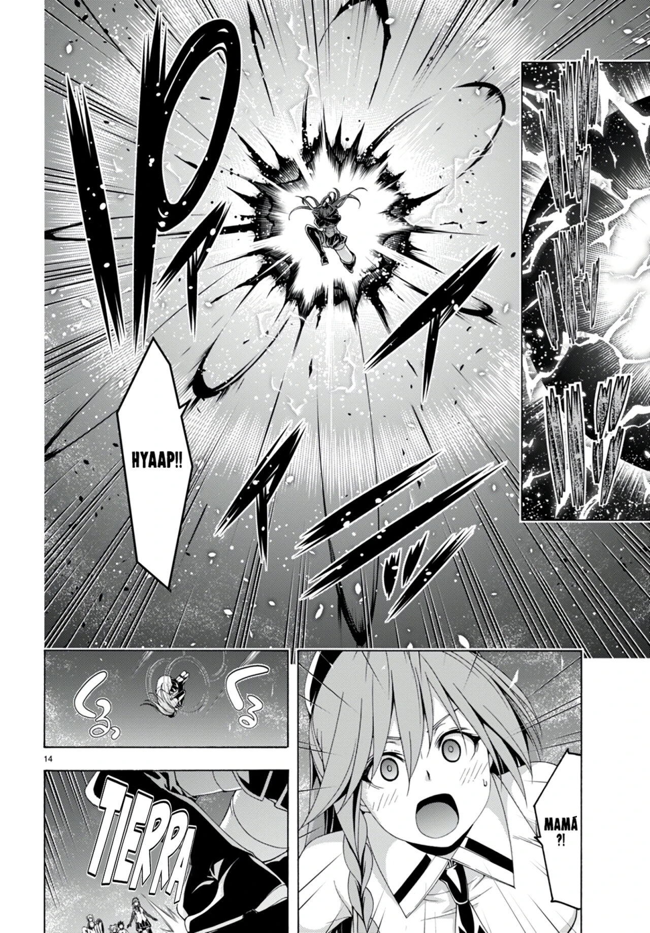 Trinity Seven capítulo 139, página 15