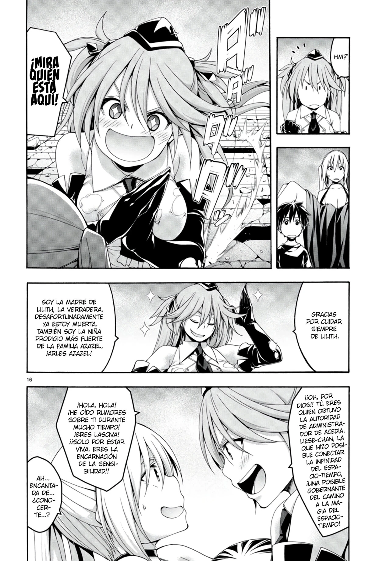 Trinity Seven capítulo 139, página 17