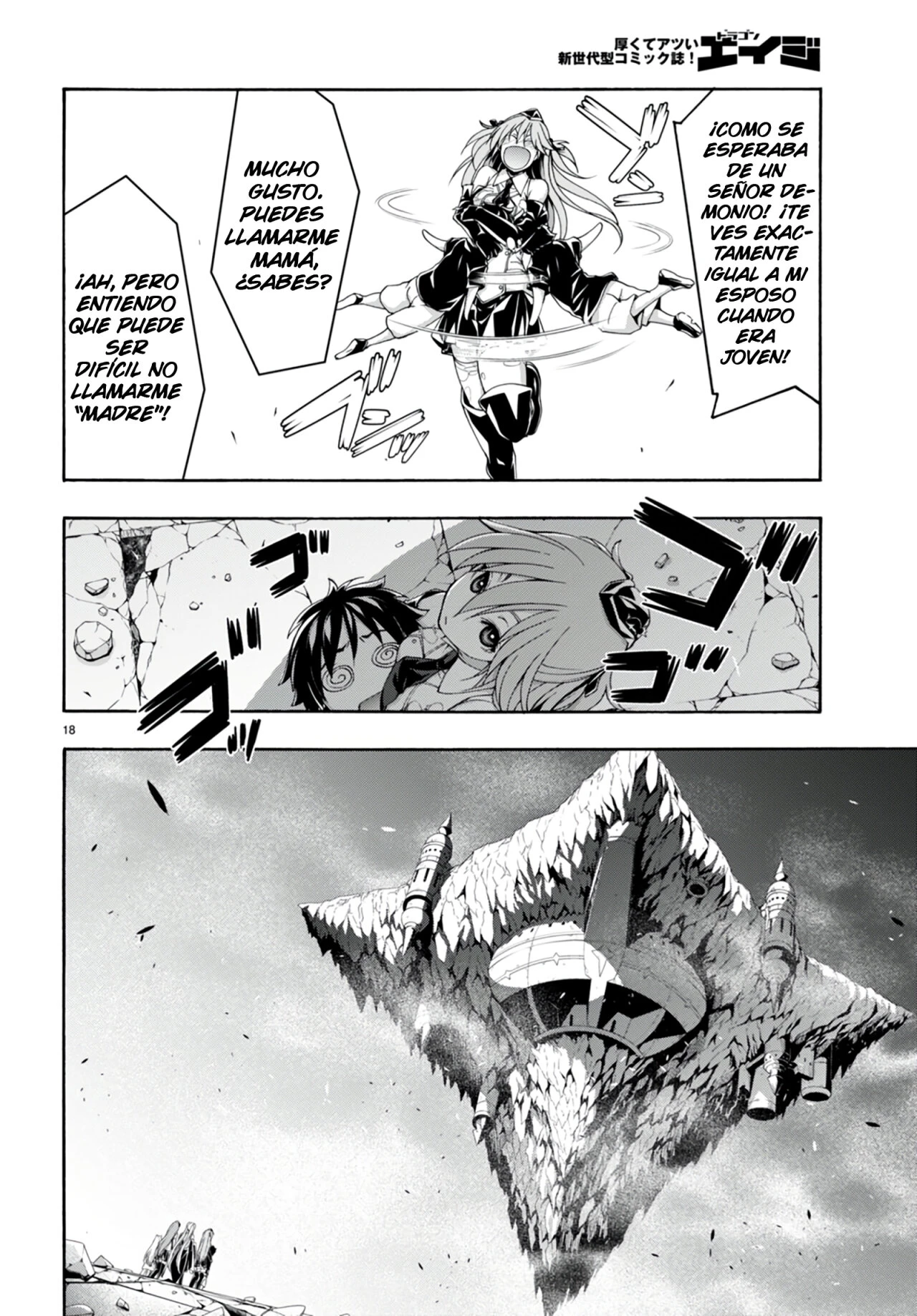 Trinity Seven capítulo 139, página 19