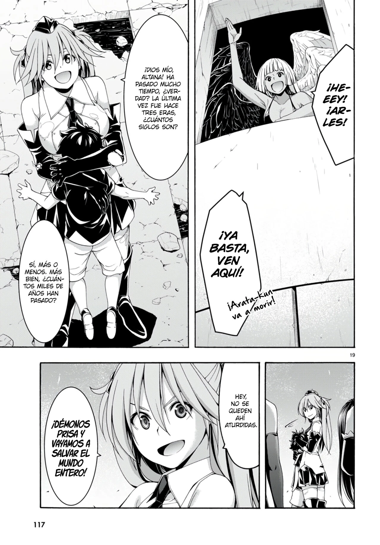 Trinity Seven capítulo 139, página 20
