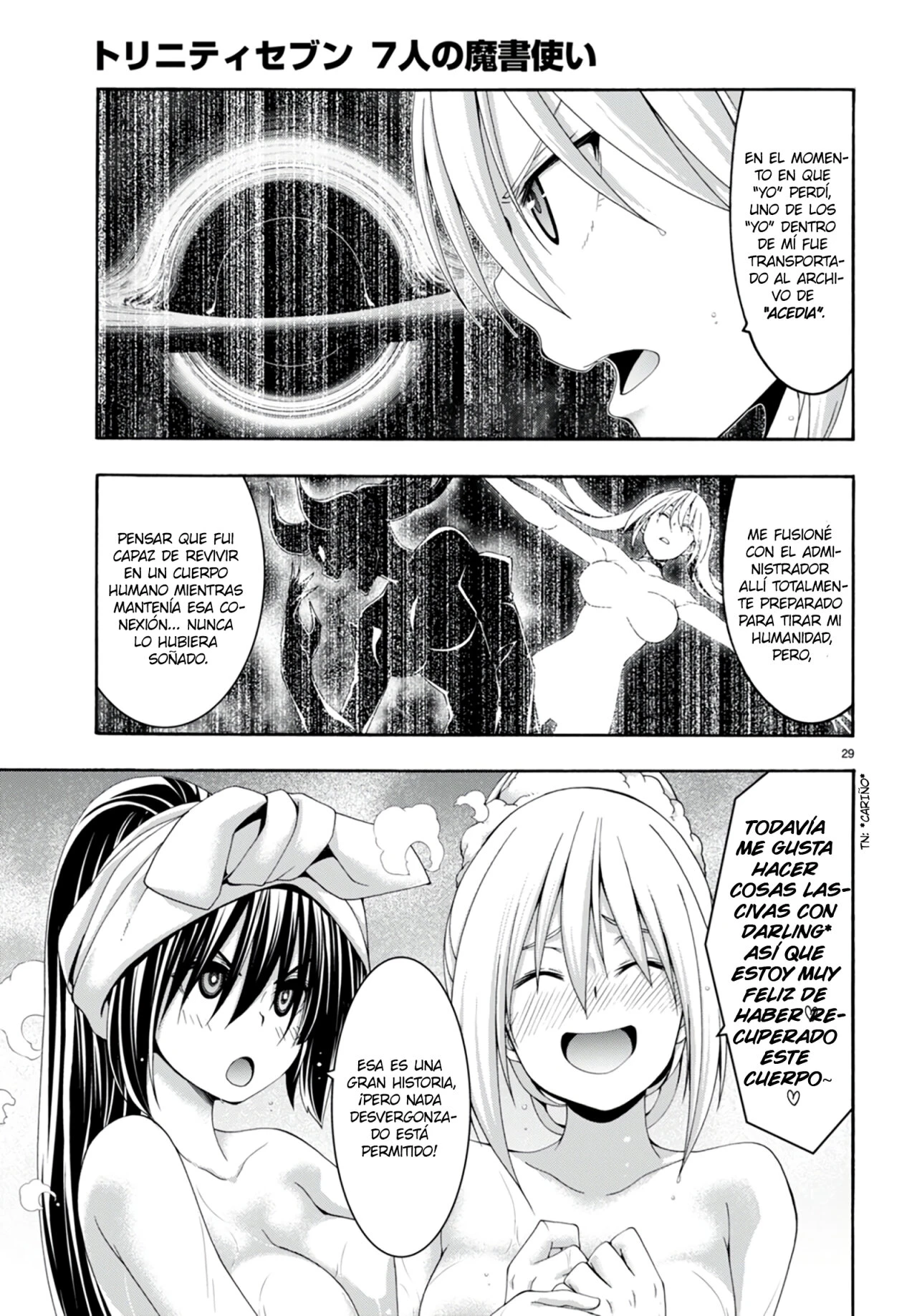 Trinity Seven capítulo 139, página 29