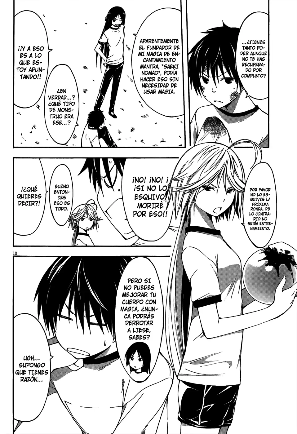 Trinity Seven capítulo 14, página 10