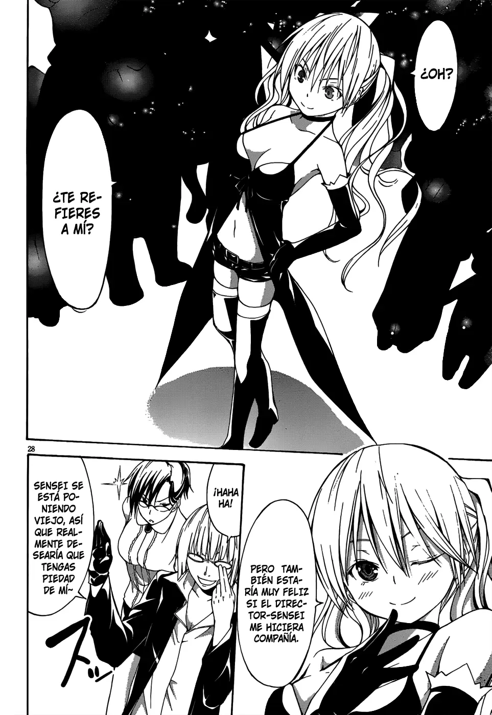 Trinity Seven capítulo 14, página 28