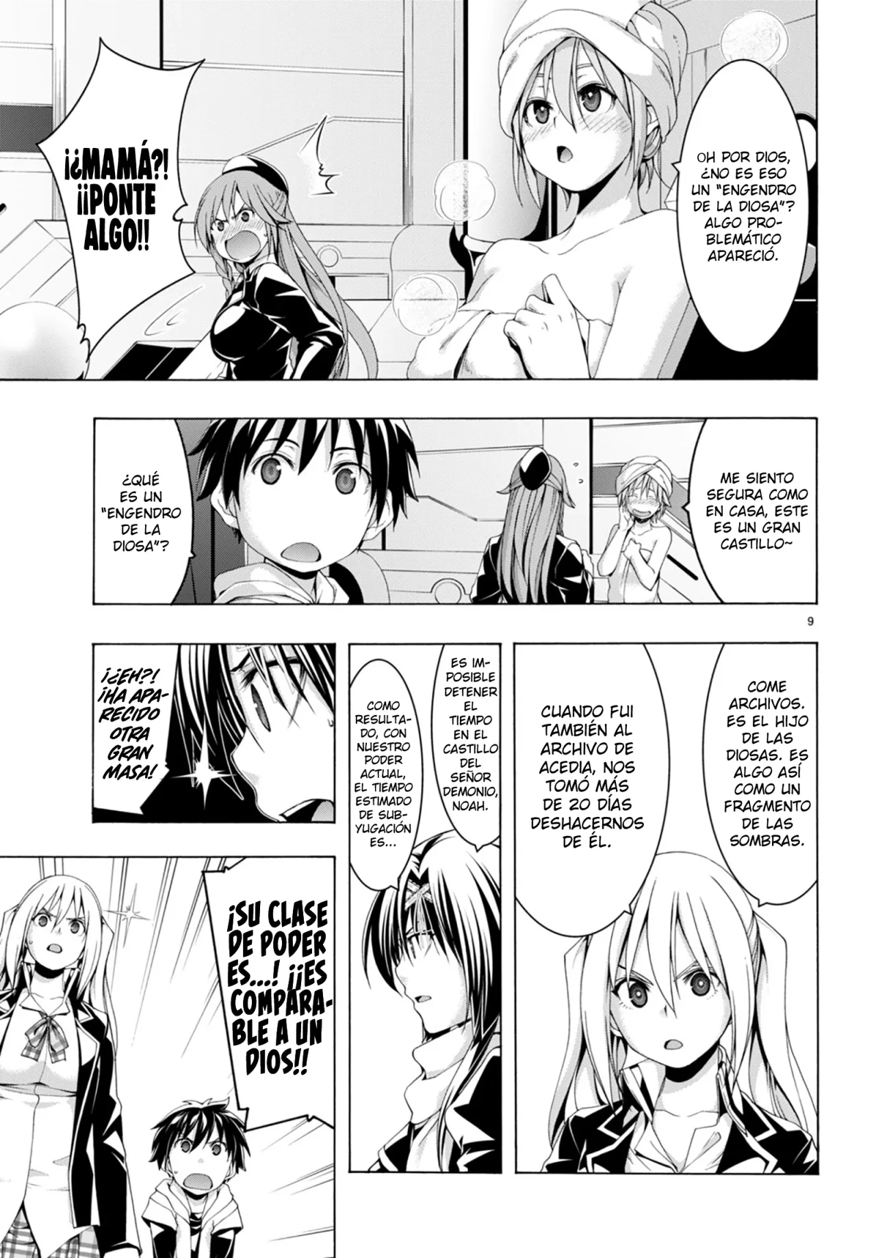 Trinity Seven capítulo 140, página 10