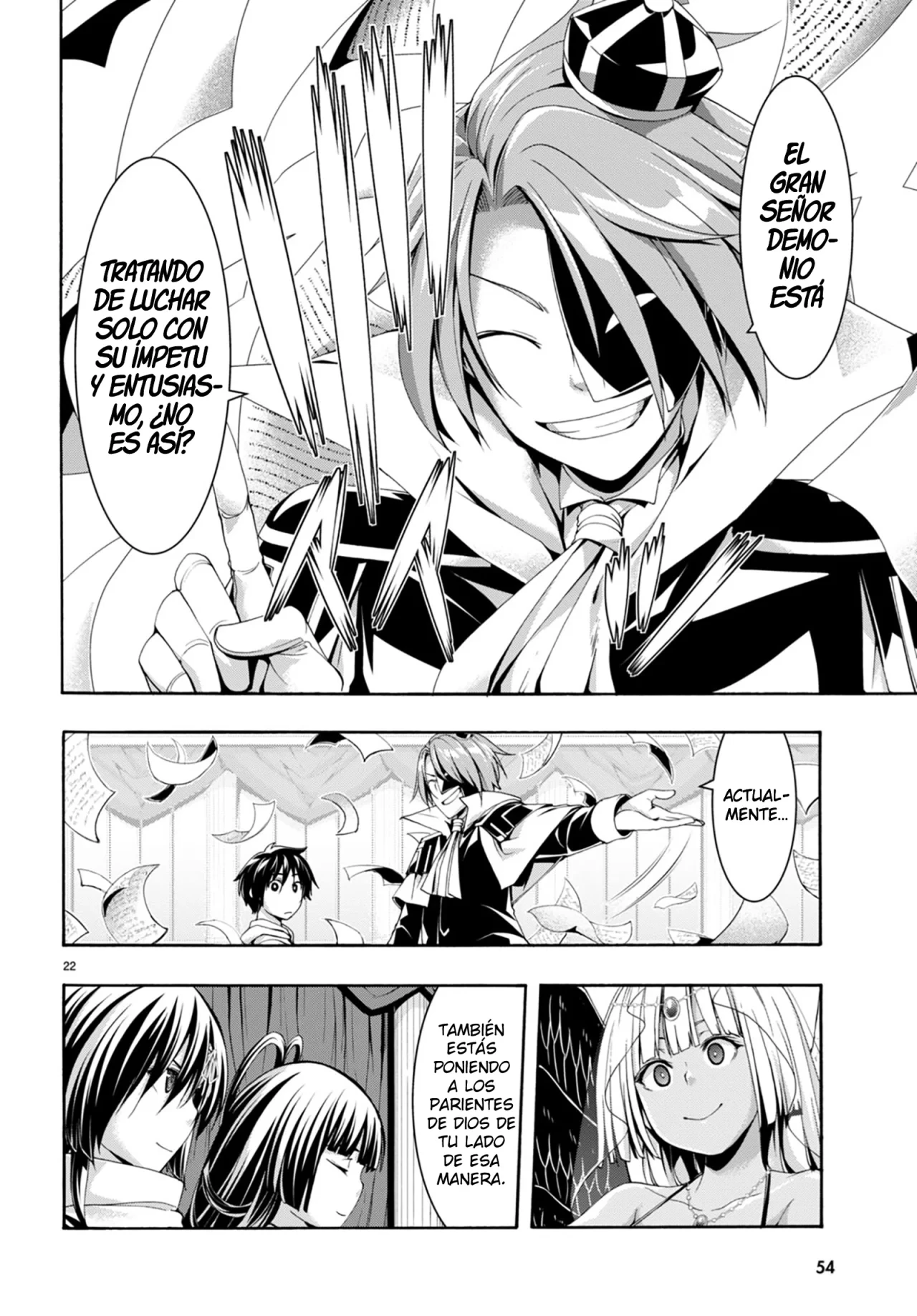 Trinity Seven capítulo 140, página 21