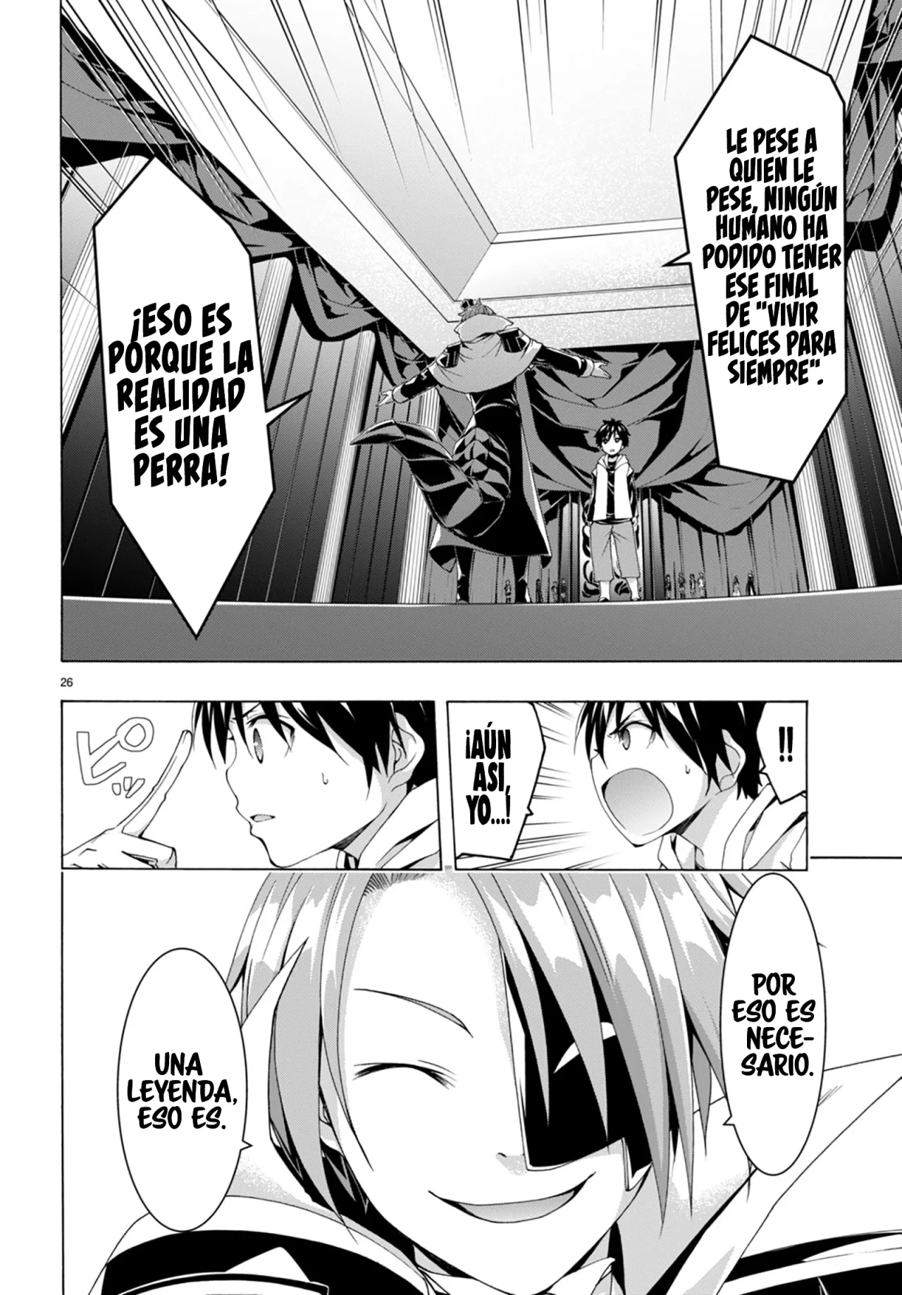 Trinity Seven capítulo 140, página 25