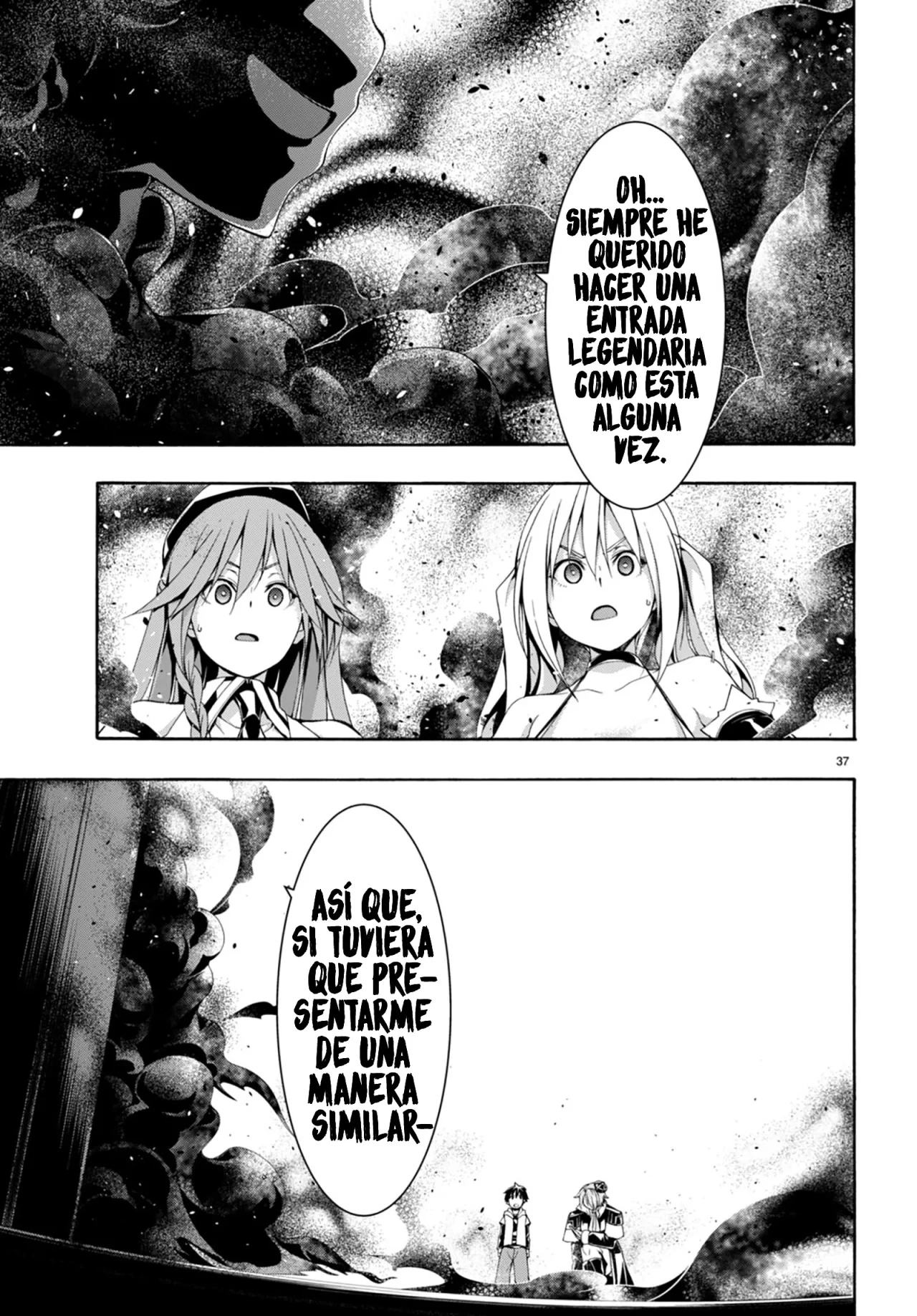 Trinity Seven capítulo 140, página 35
