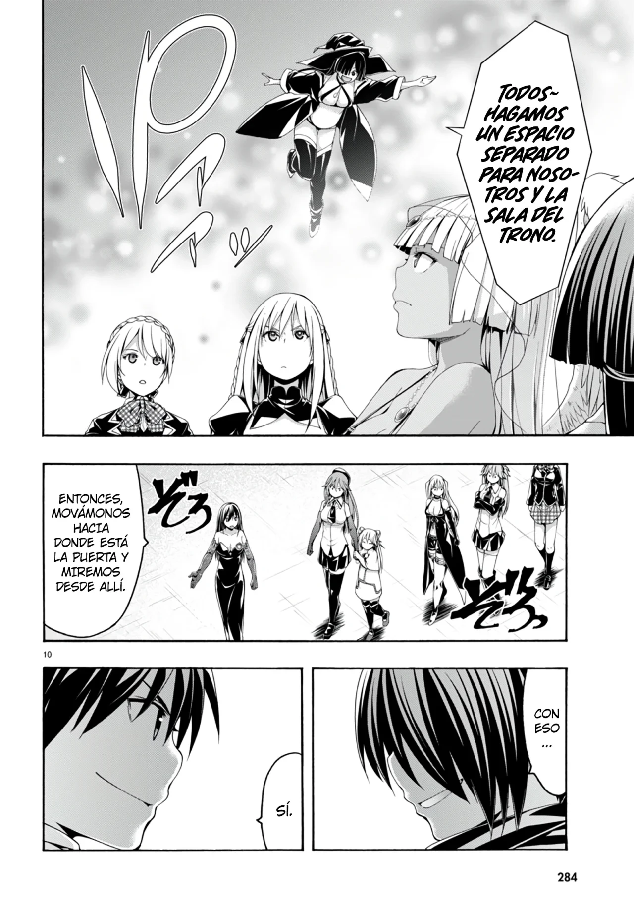 Trinity Seven capítulo 141, página 11