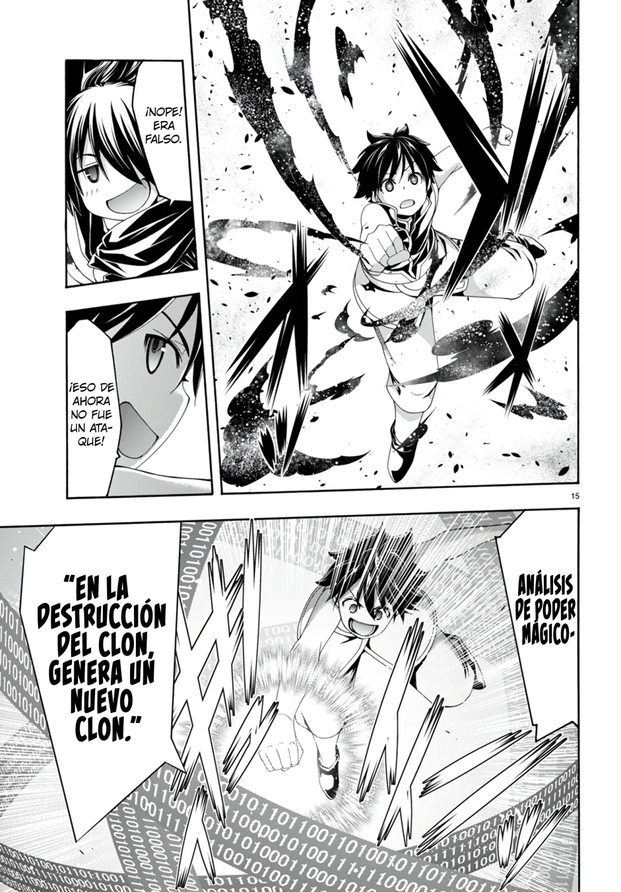 Trinity Seven capítulo 141, página 15