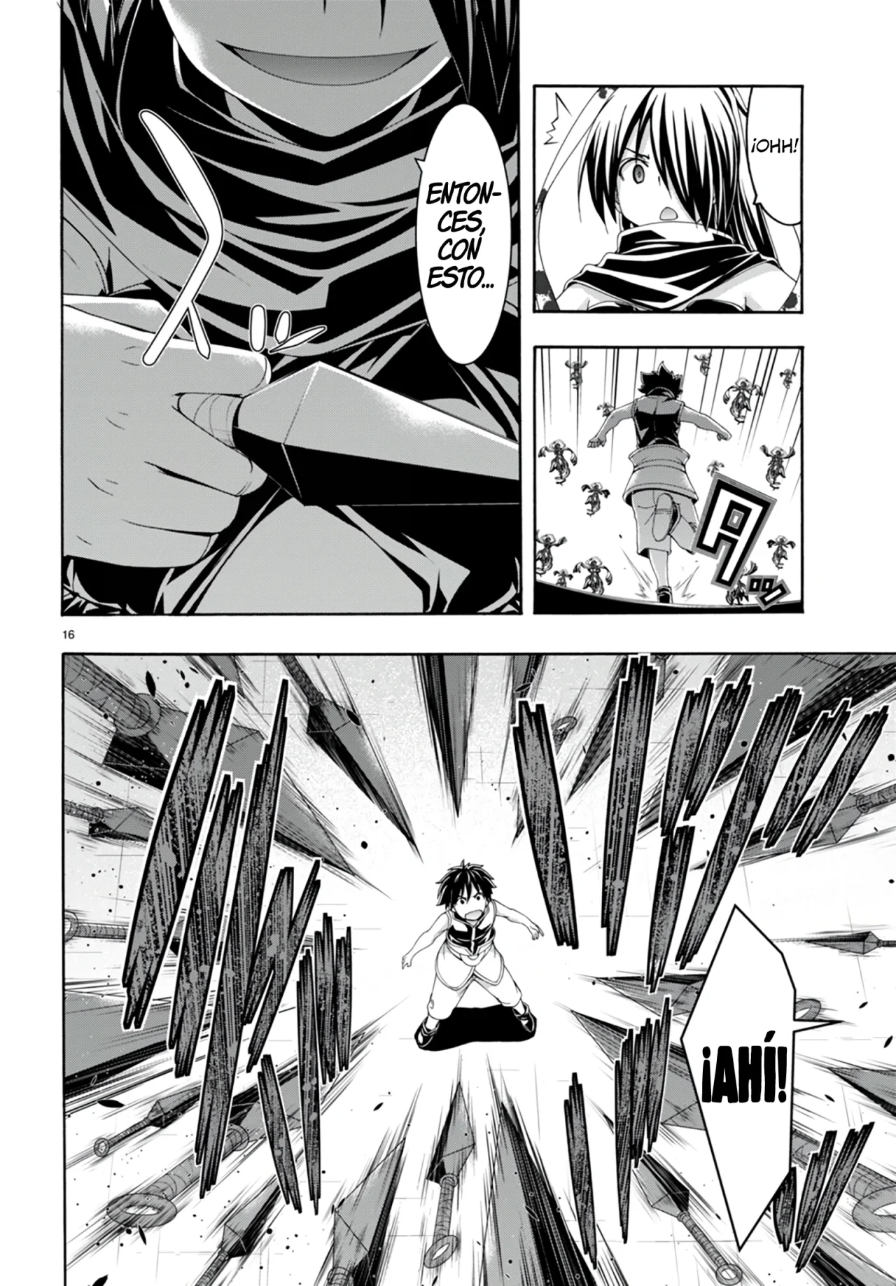 Trinity Seven capítulo 141, página 16
