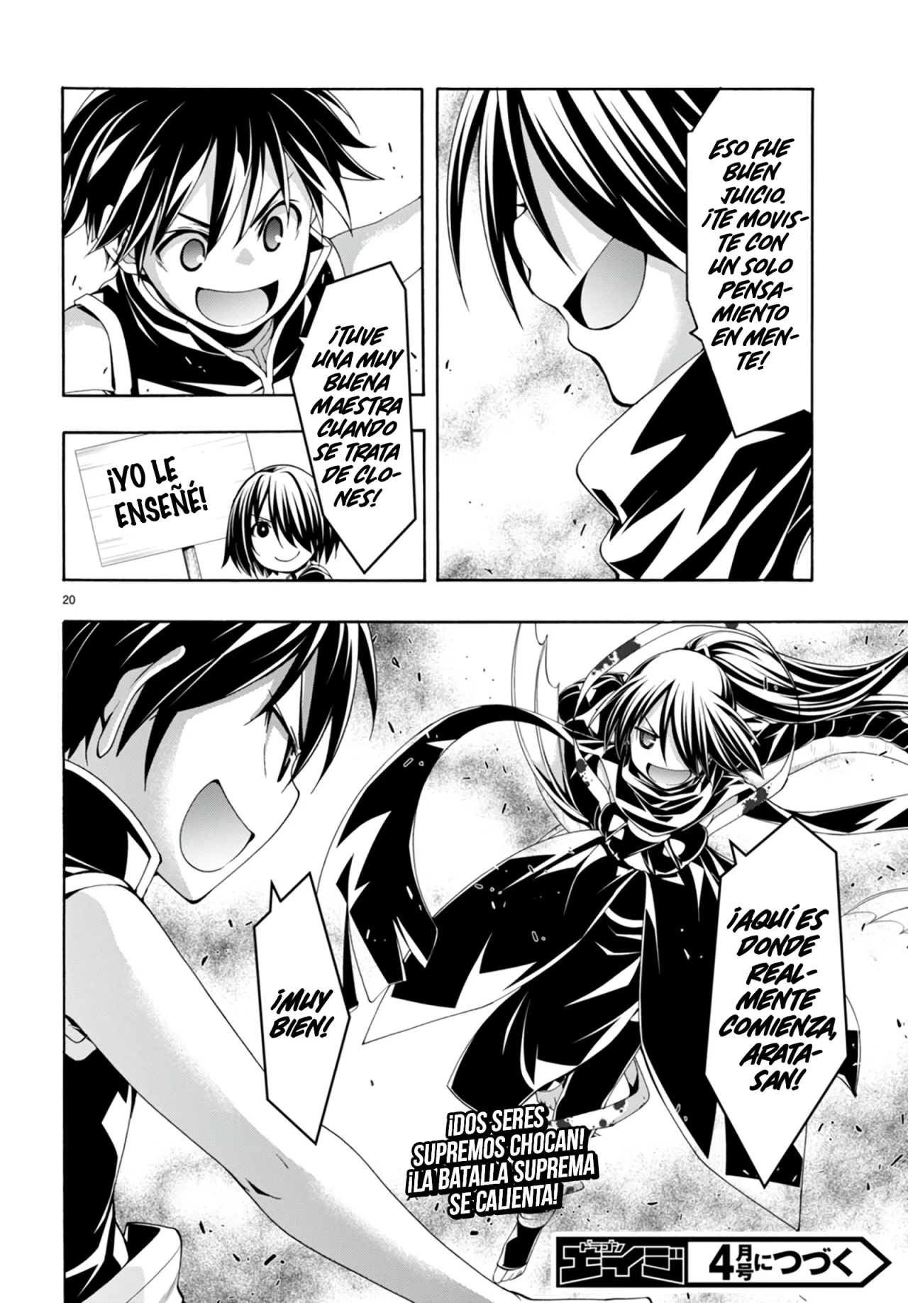 Trinity Seven capítulo 141, página 19