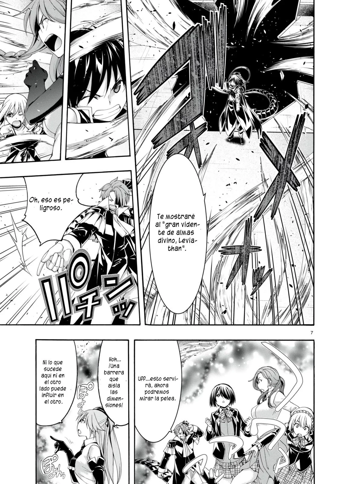 Trinity Seven capítulo 142, página 11