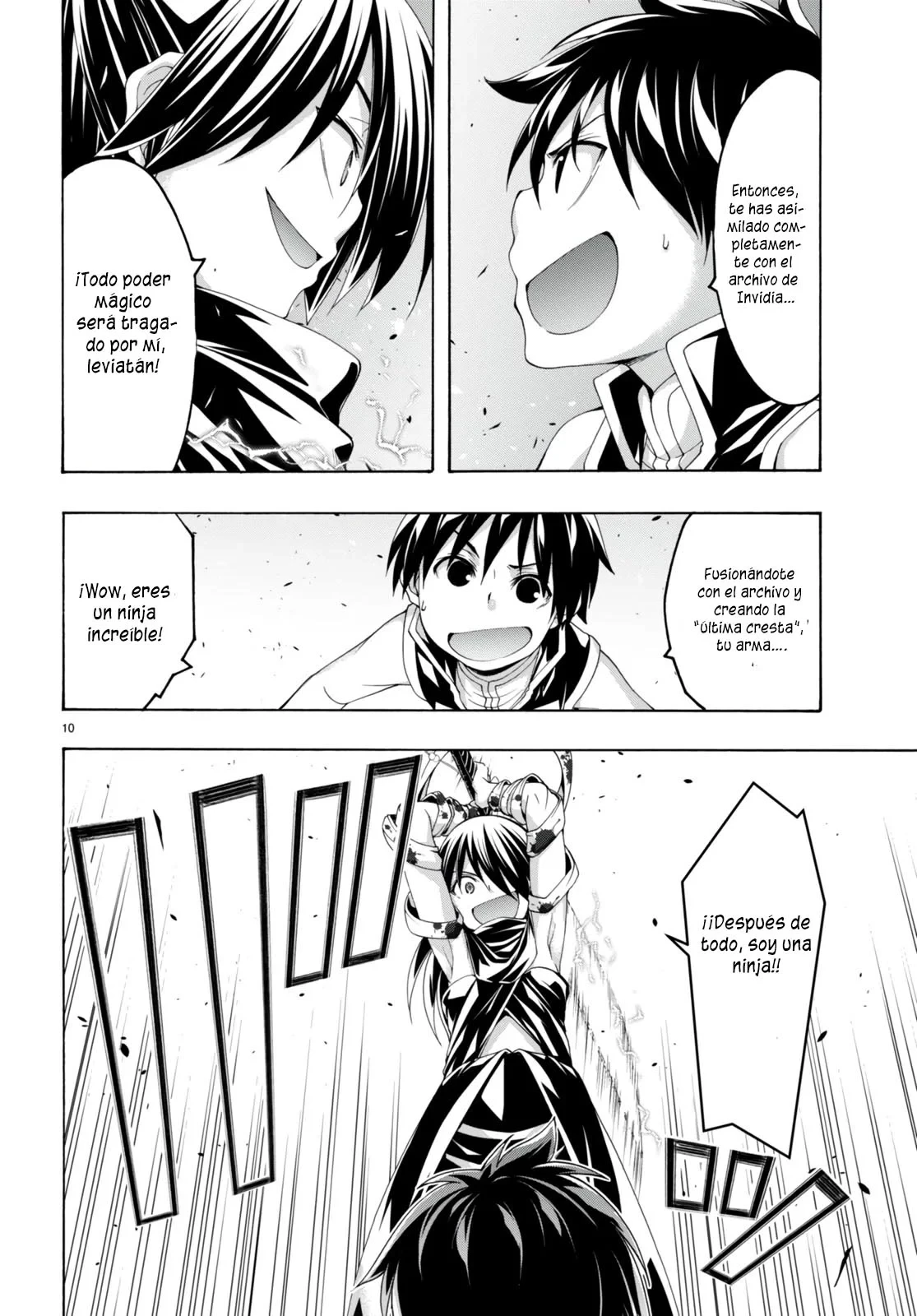 Trinity Seven capítulo 142, página 13