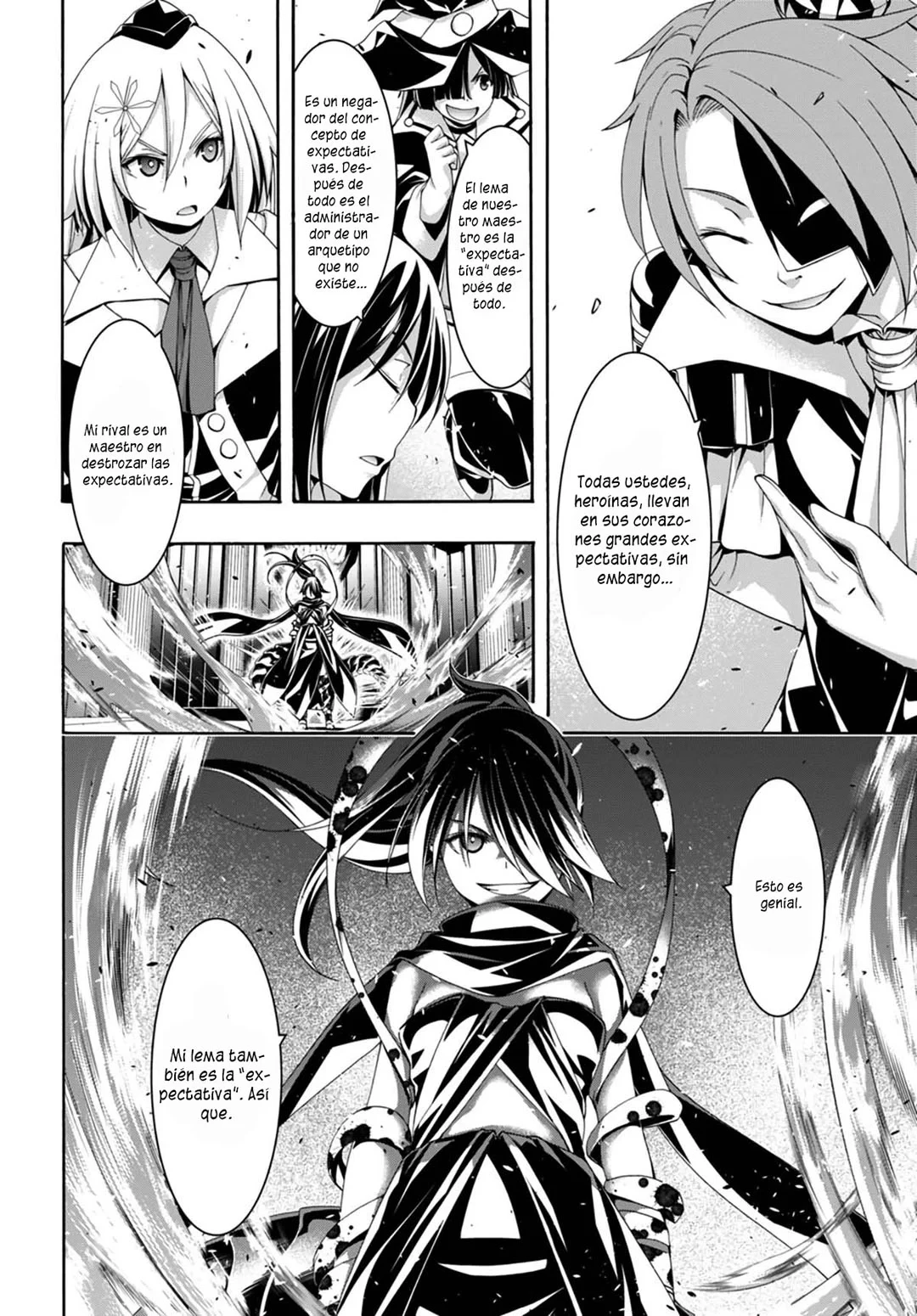 Trinity Seven capítulo 143, página 10
