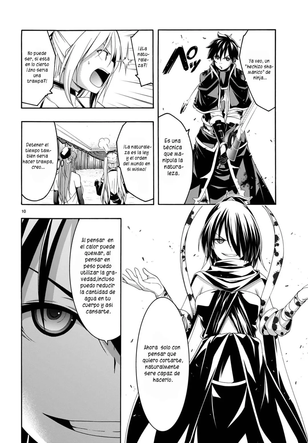 Trinity Seven capítulo 143, página 14