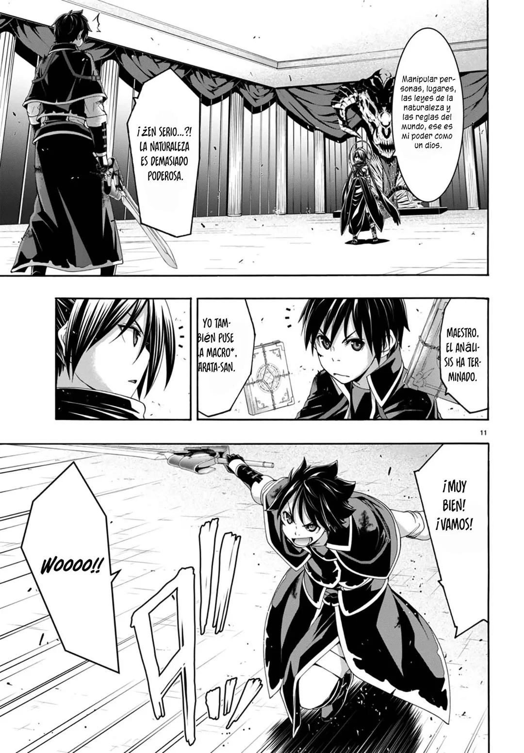 Trinity Seven capítulo 143, página 15