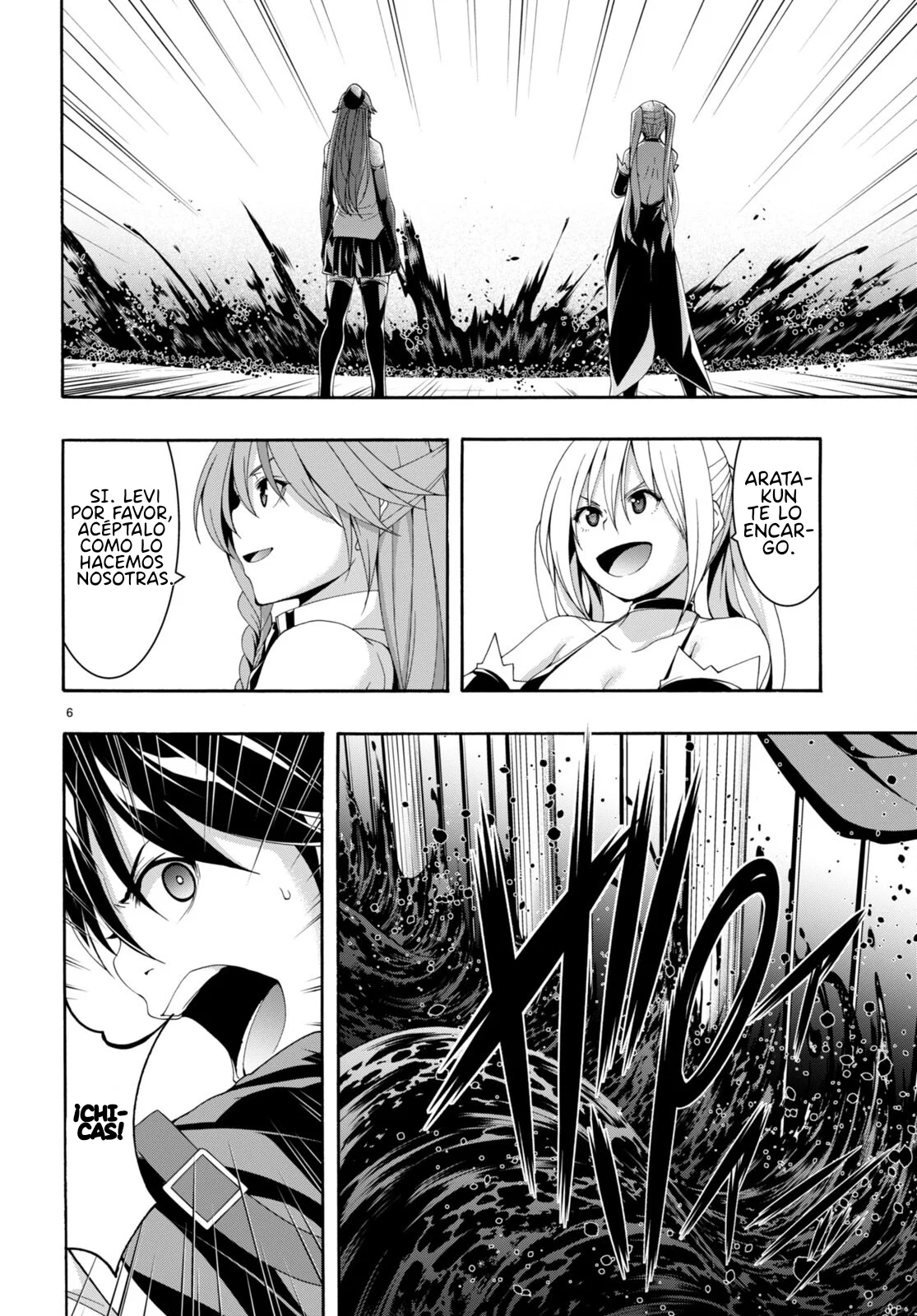 Trinity Seven capítulo 144, página 10