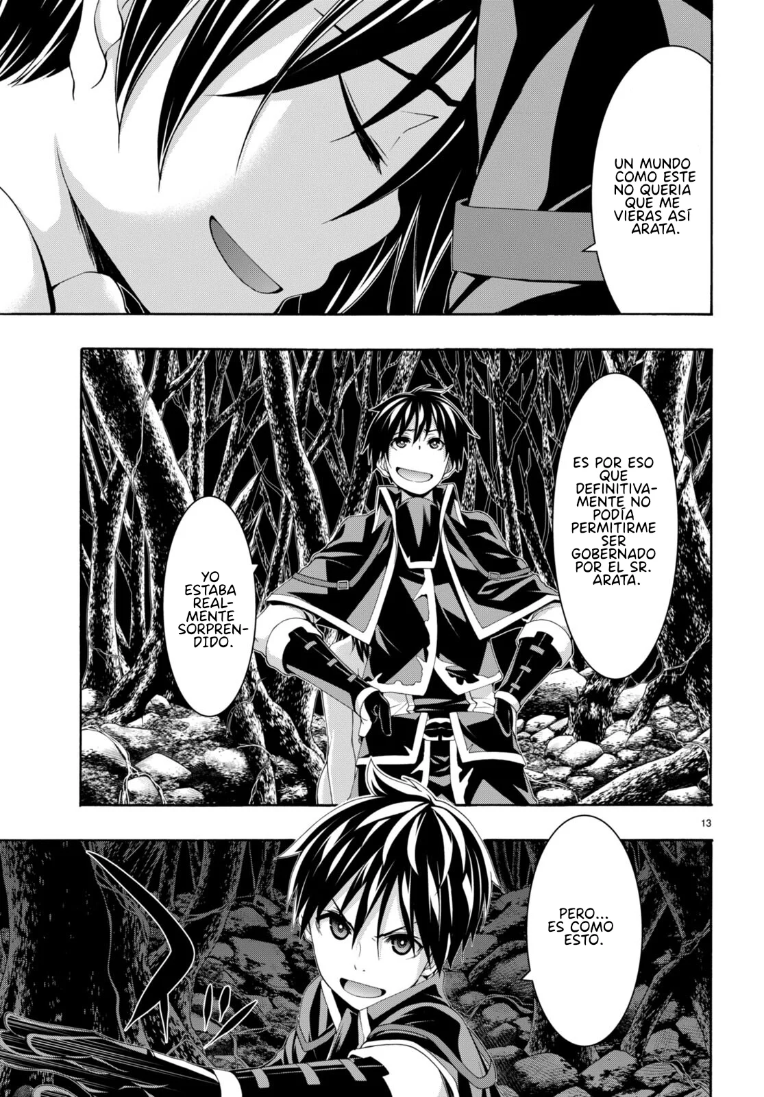 Trinity Seven capítulo 144, página 17