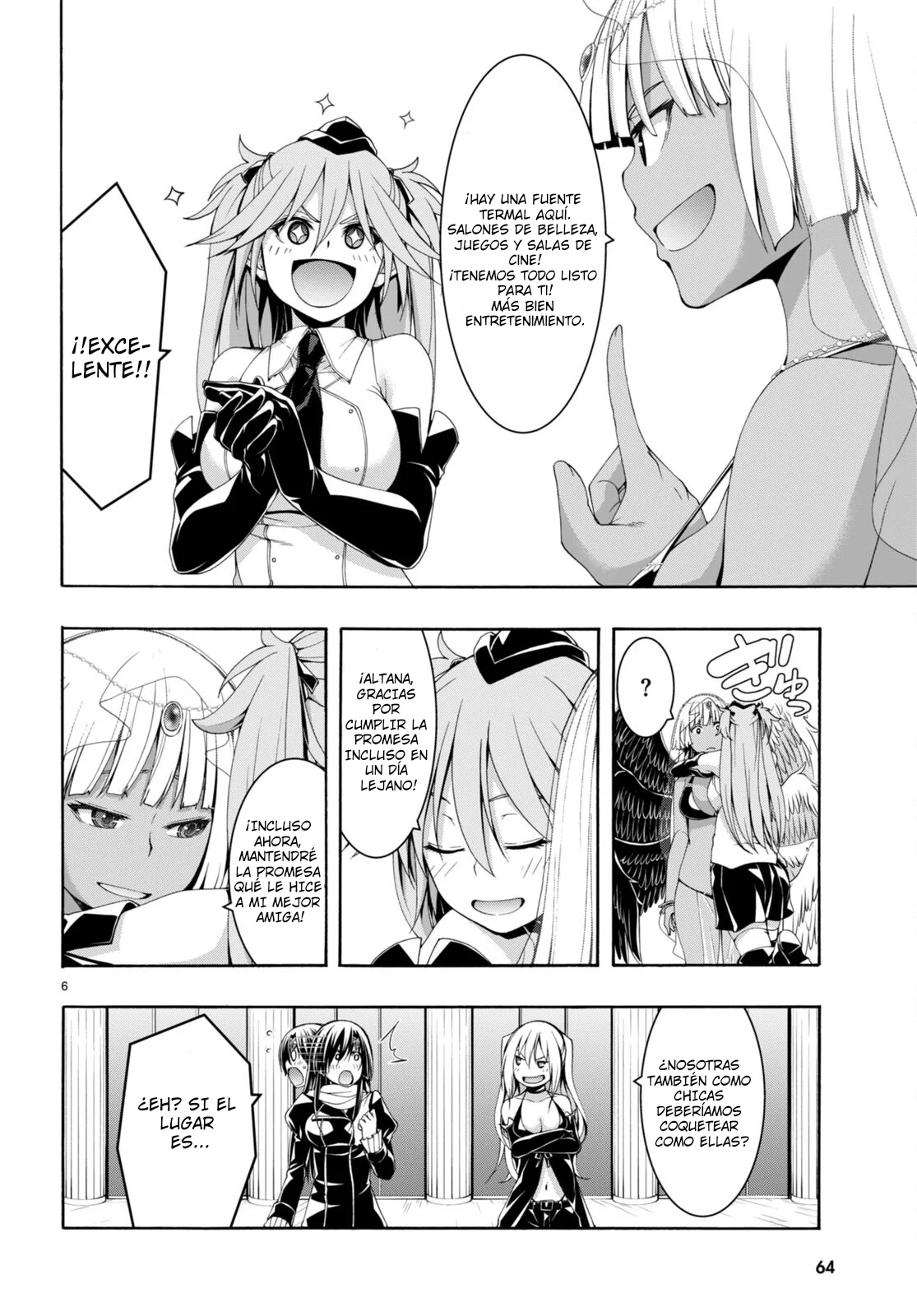 Trinity Seven capítulo 145, página 9
