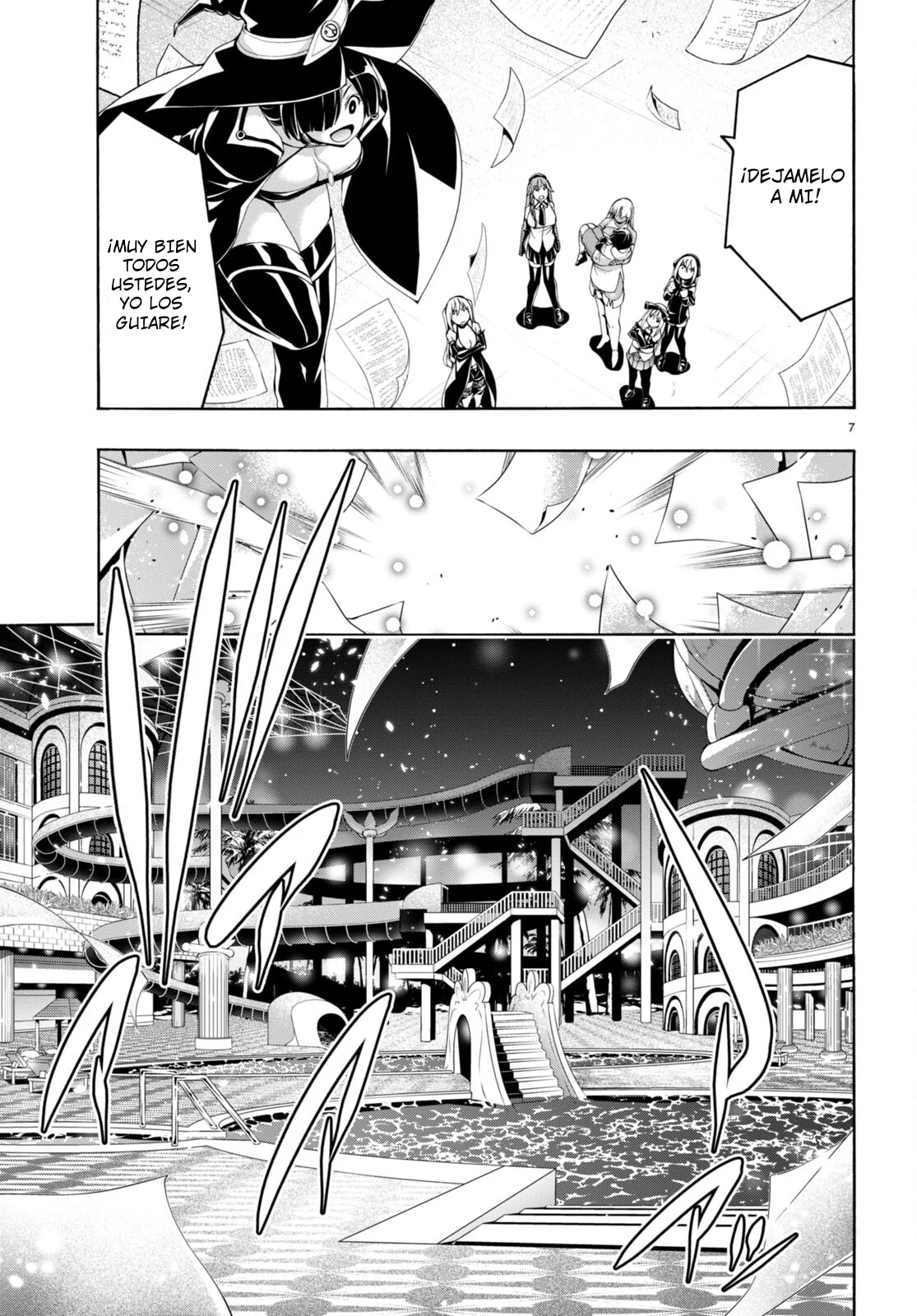 Trinity Seven capítulo 145, página 10
