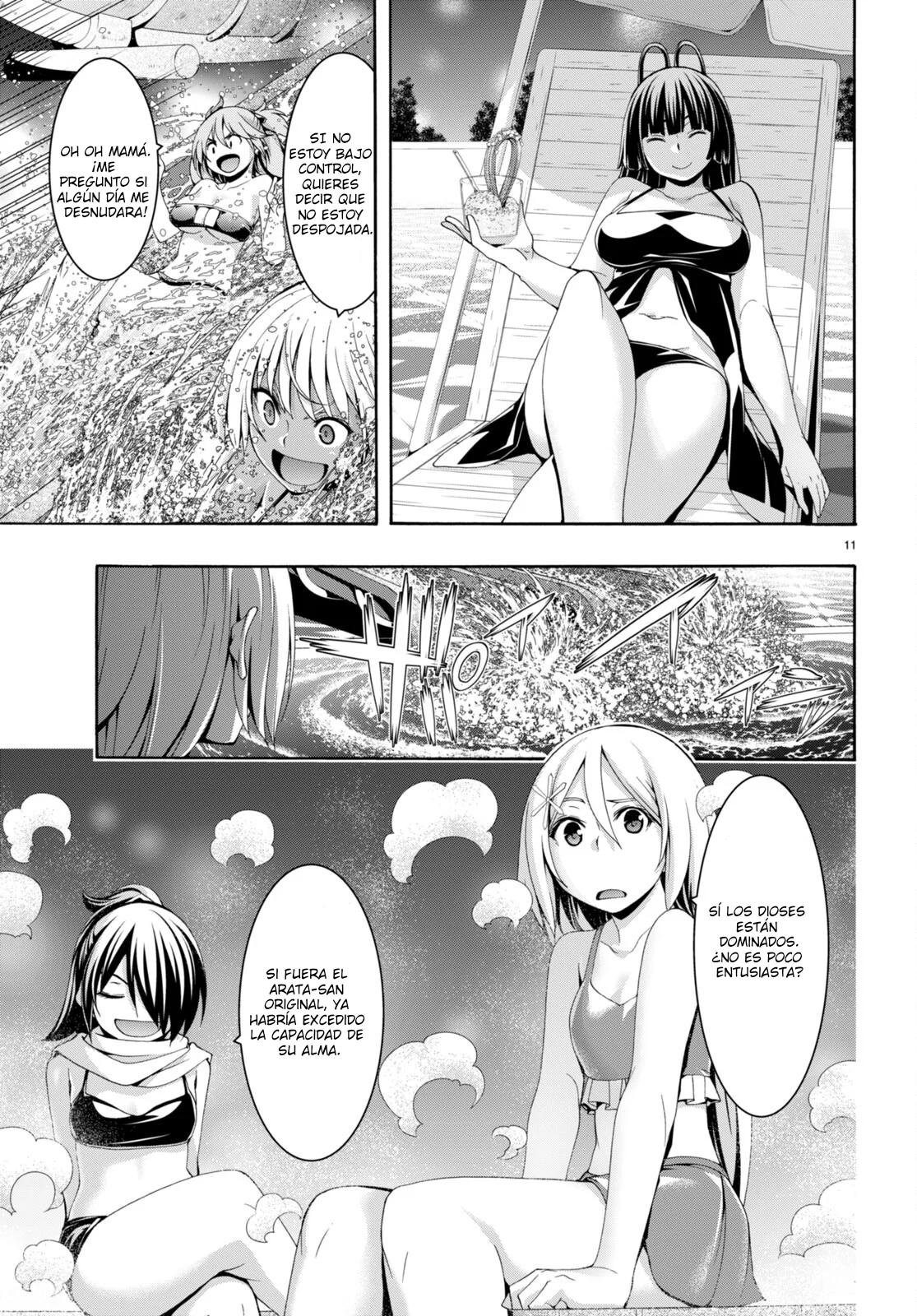 Trinity Seven capítulo 145, página 14